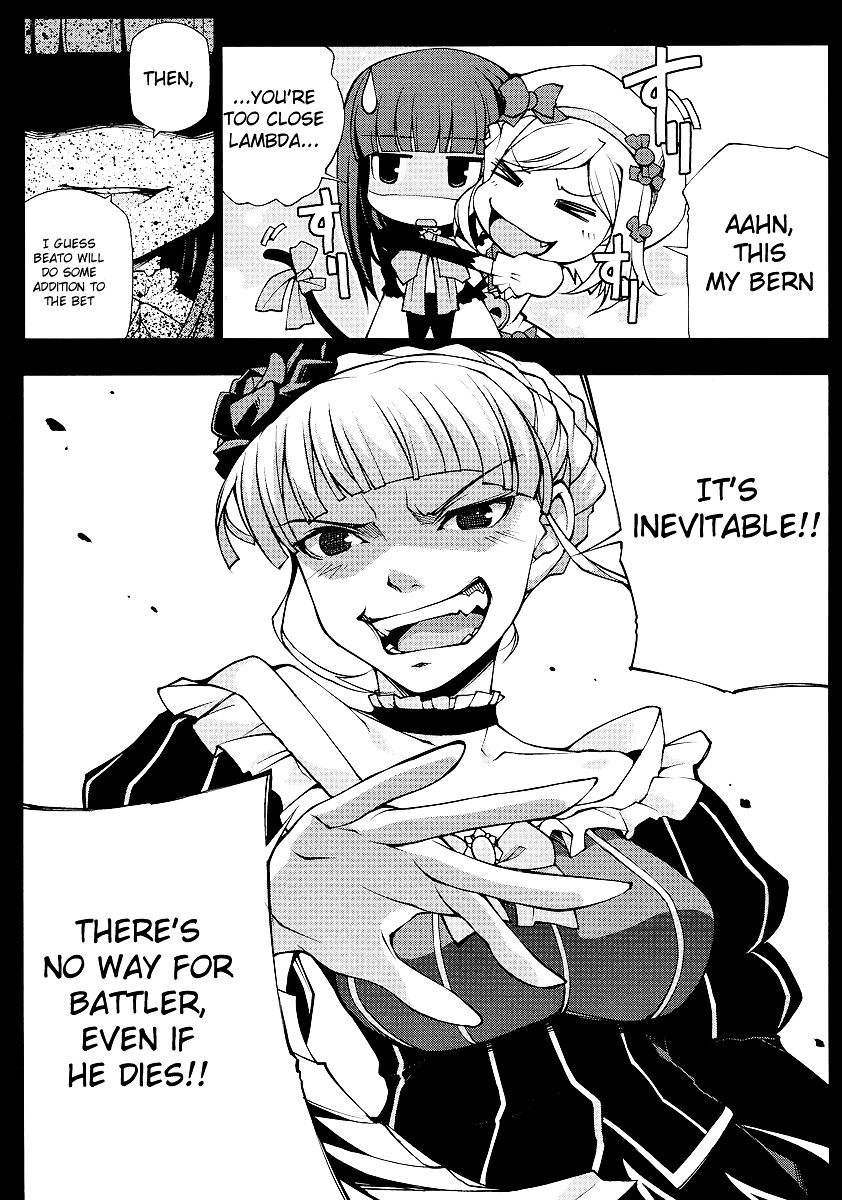 Umineko No Naku Koro Ni Episode X - Vol.1 Chapter 4 : Witch's Sign