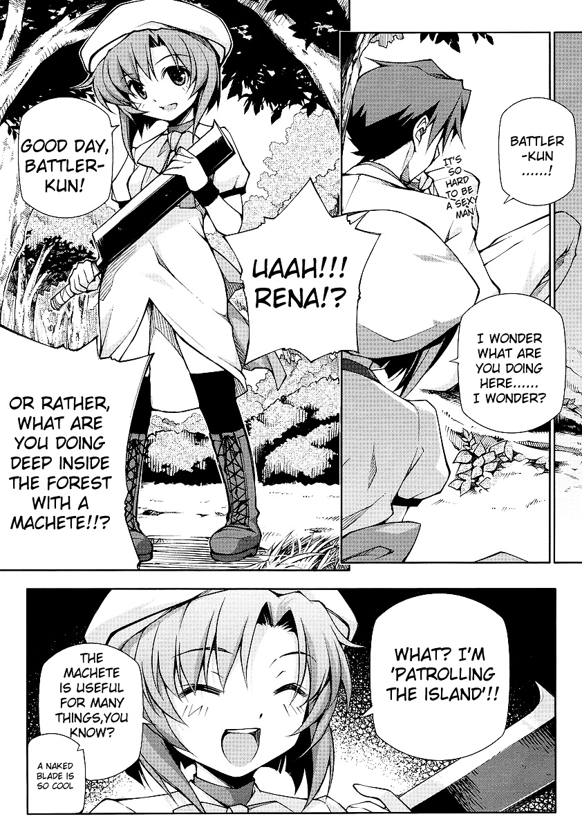 Umineko No Naku Koro Ni Episode X - Vol.1 Chapter 4 : Witch's Sign