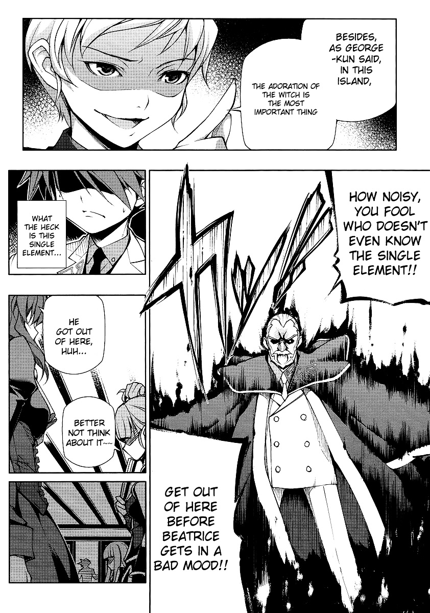 Umineko No Naku Koro Ni Episode X - Vol.1 Chapter 4 : Witch's Sign