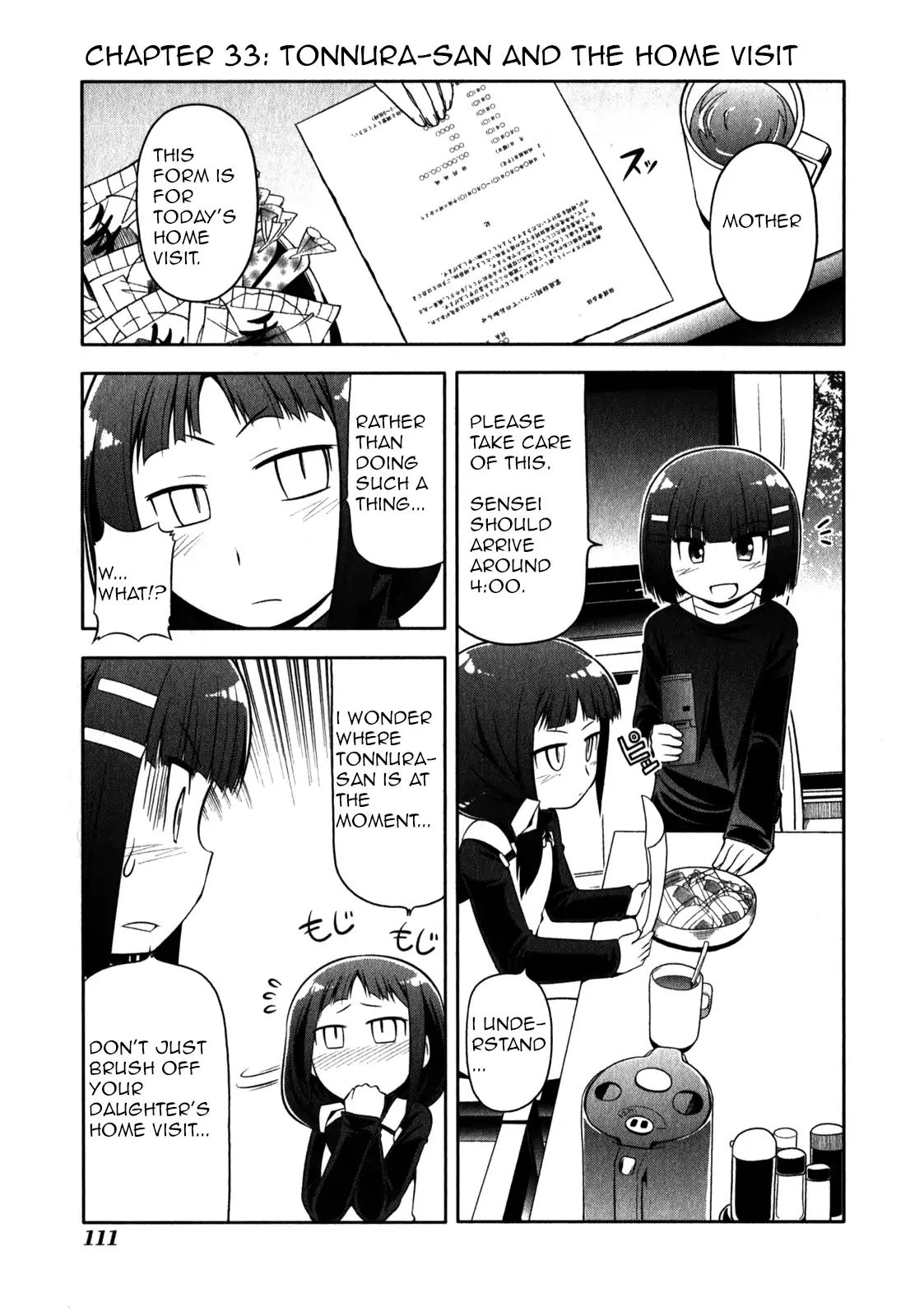 Tonnura-San - Chapter 33: Tonnura-San And The Home Visit