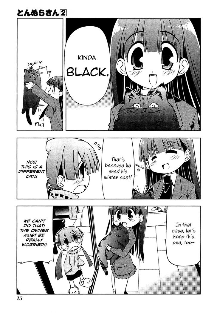 Tonnura-San - Vol.2 Chapter 7 : A Mysterious Ojou-Sama And A Black Tonnura!?