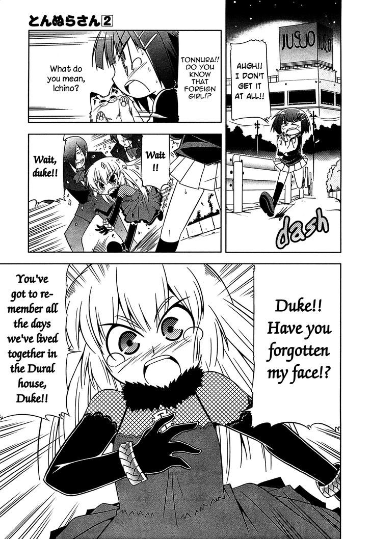 Tonnura-San - Vol.2 Chapter 7 : A Mysterious Ojou-Sama And A Black Tonnura!?