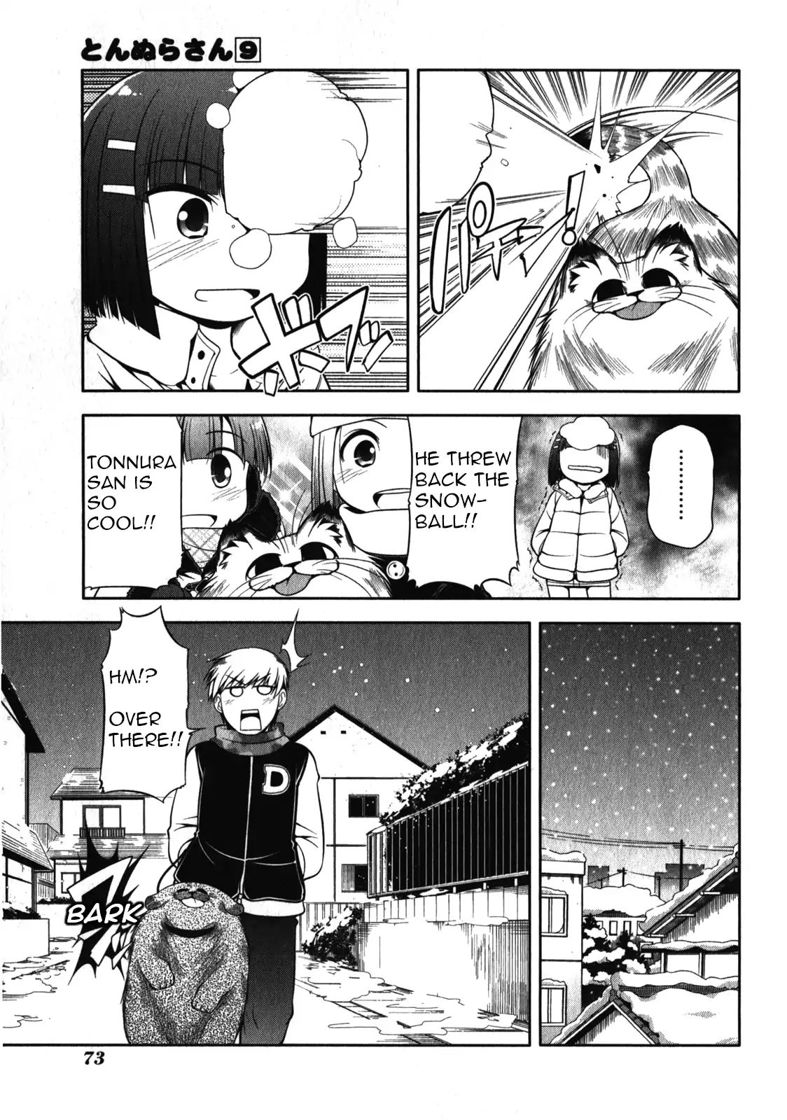 Tonnura-San - Vol.9 Chapter 48: Tonnura-San And The Snowball Fight