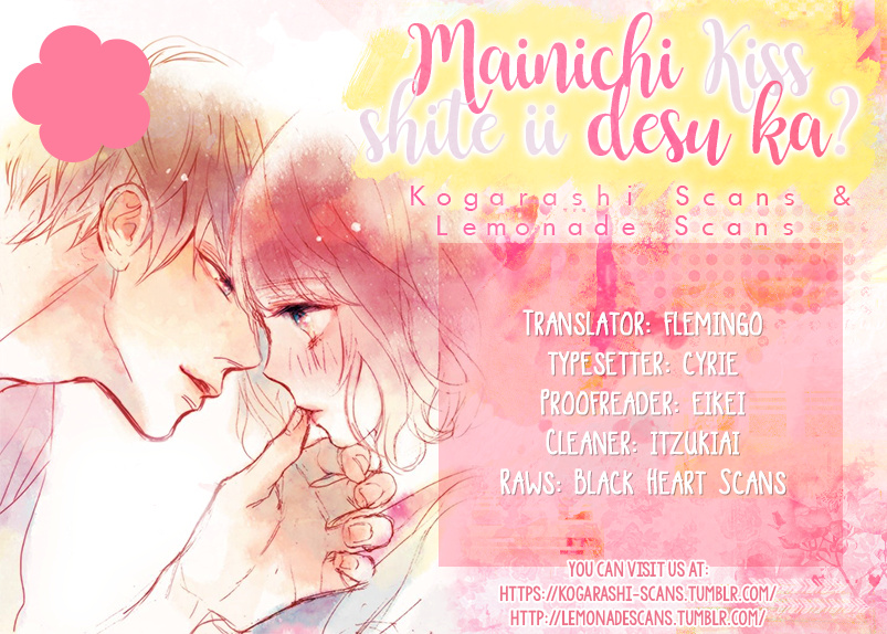 Mainichi Kiss Shite Ii Desu Ka? - Chapter 12: Kiss Before The Storm