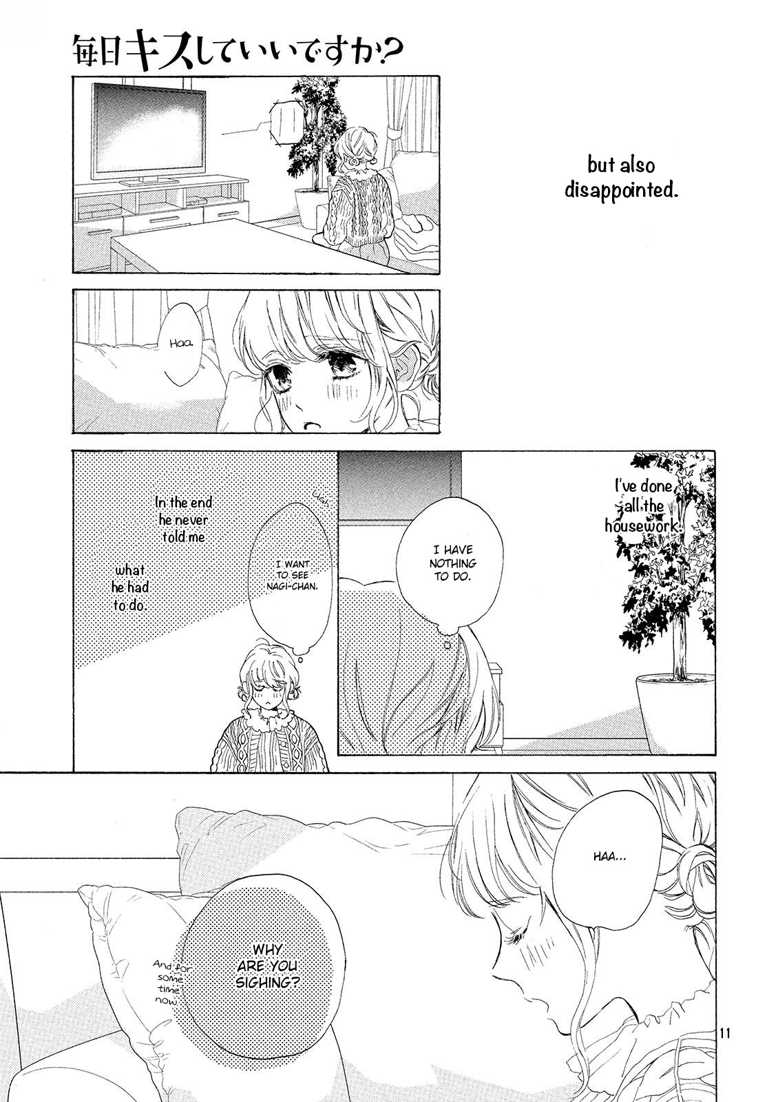 Mainichi Kiss Shite Ii Desu Ka? - Chapter 14: Stolen Kiss