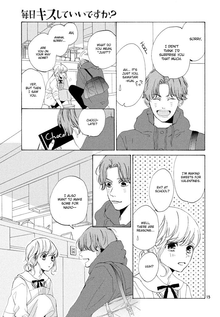 Mainichi Kiss Shite Ii Desu Ka? - Chapter 13: A Chocolate-Flavored Kiss