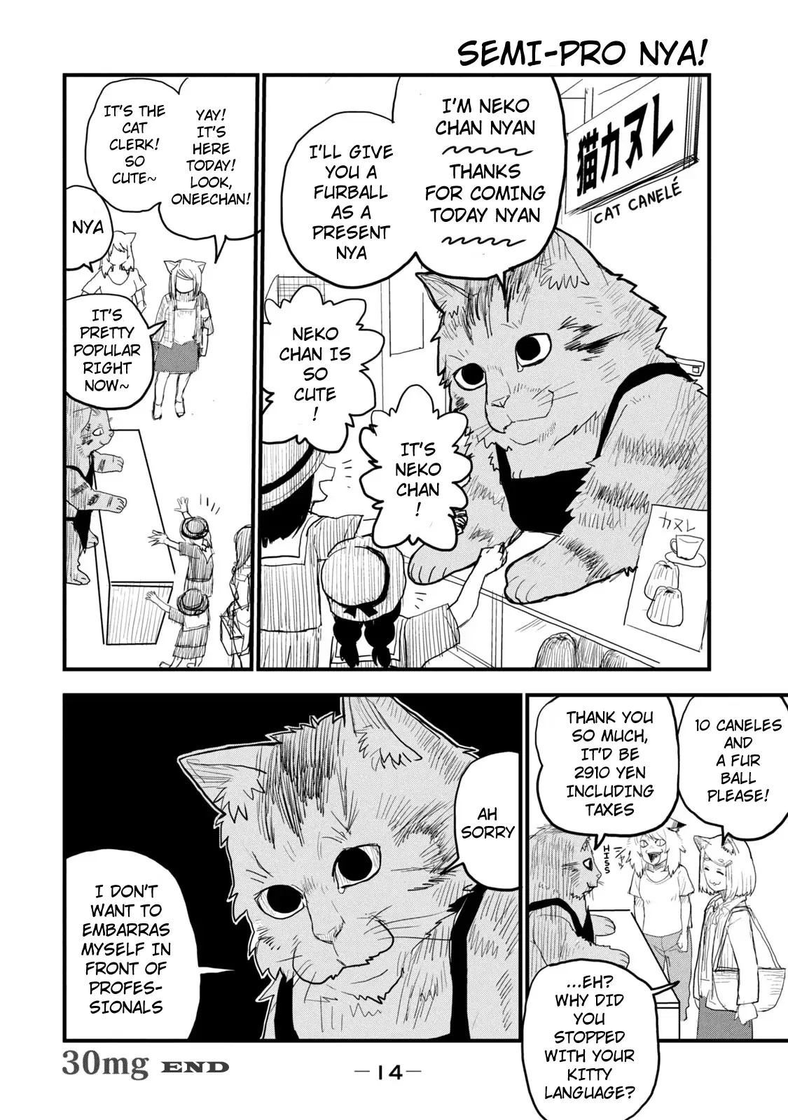 Yani Neko - Vol.2 Chapter 32: 30Mg