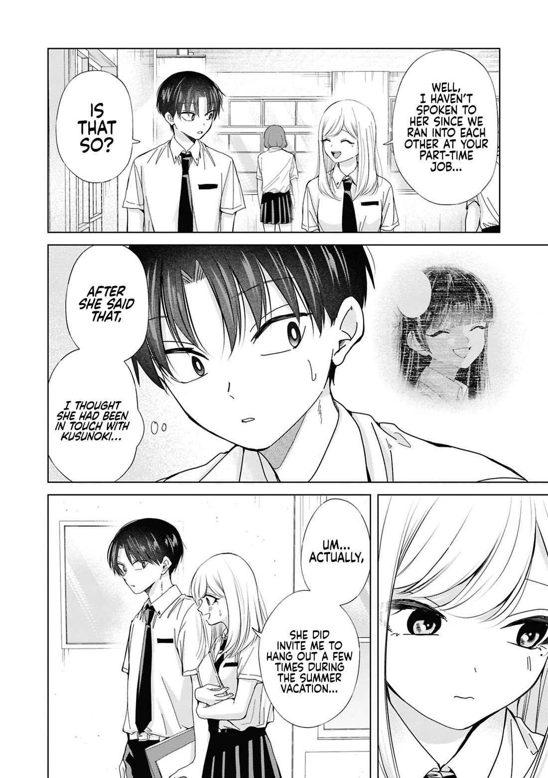 Kusunoki-San Failed To Debut In High School - Chapter 30: She's Not Even A Friend