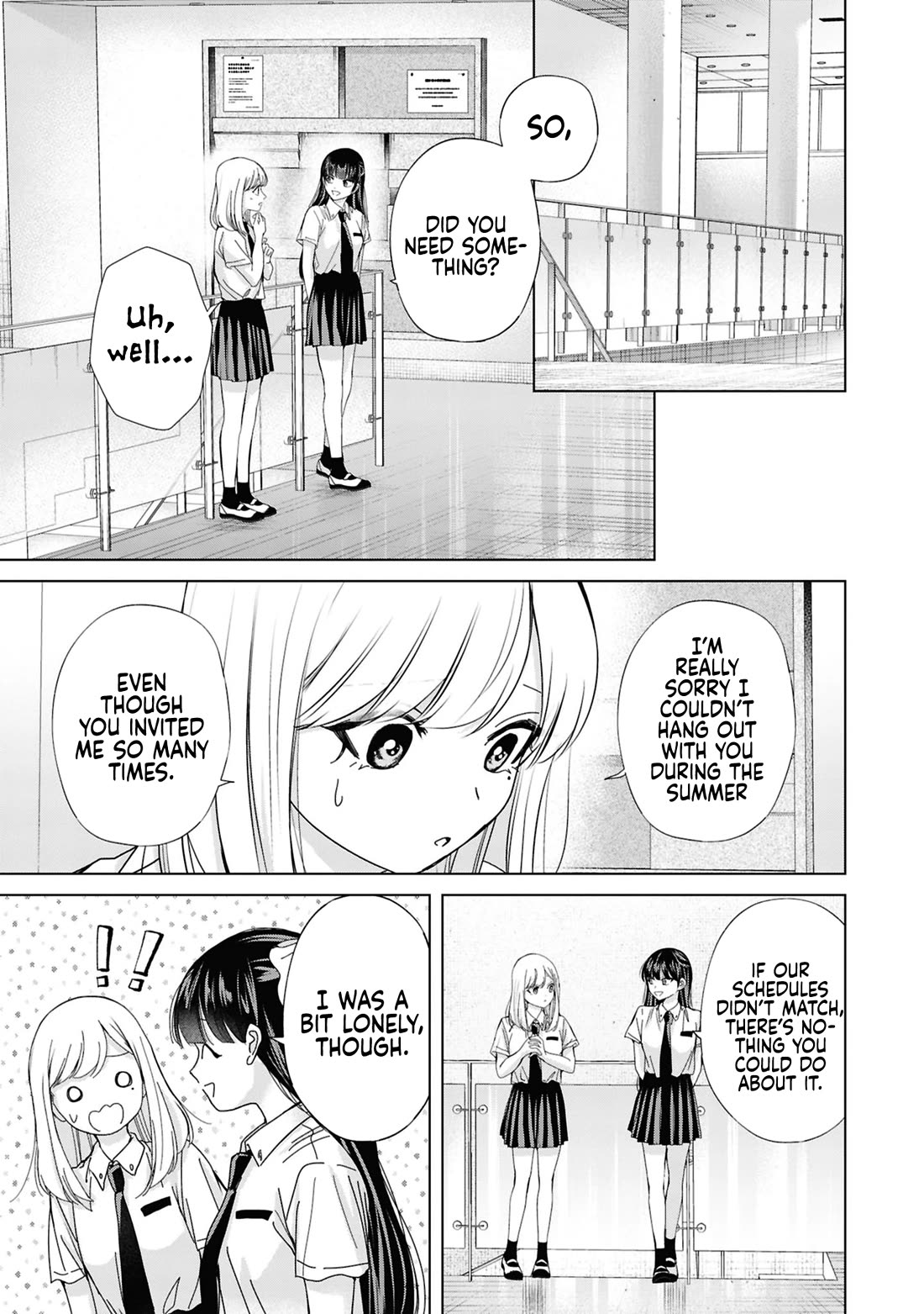 Kusunoki-San Failed To Debut In High School - Chapter 30: She's Not Even A Friend