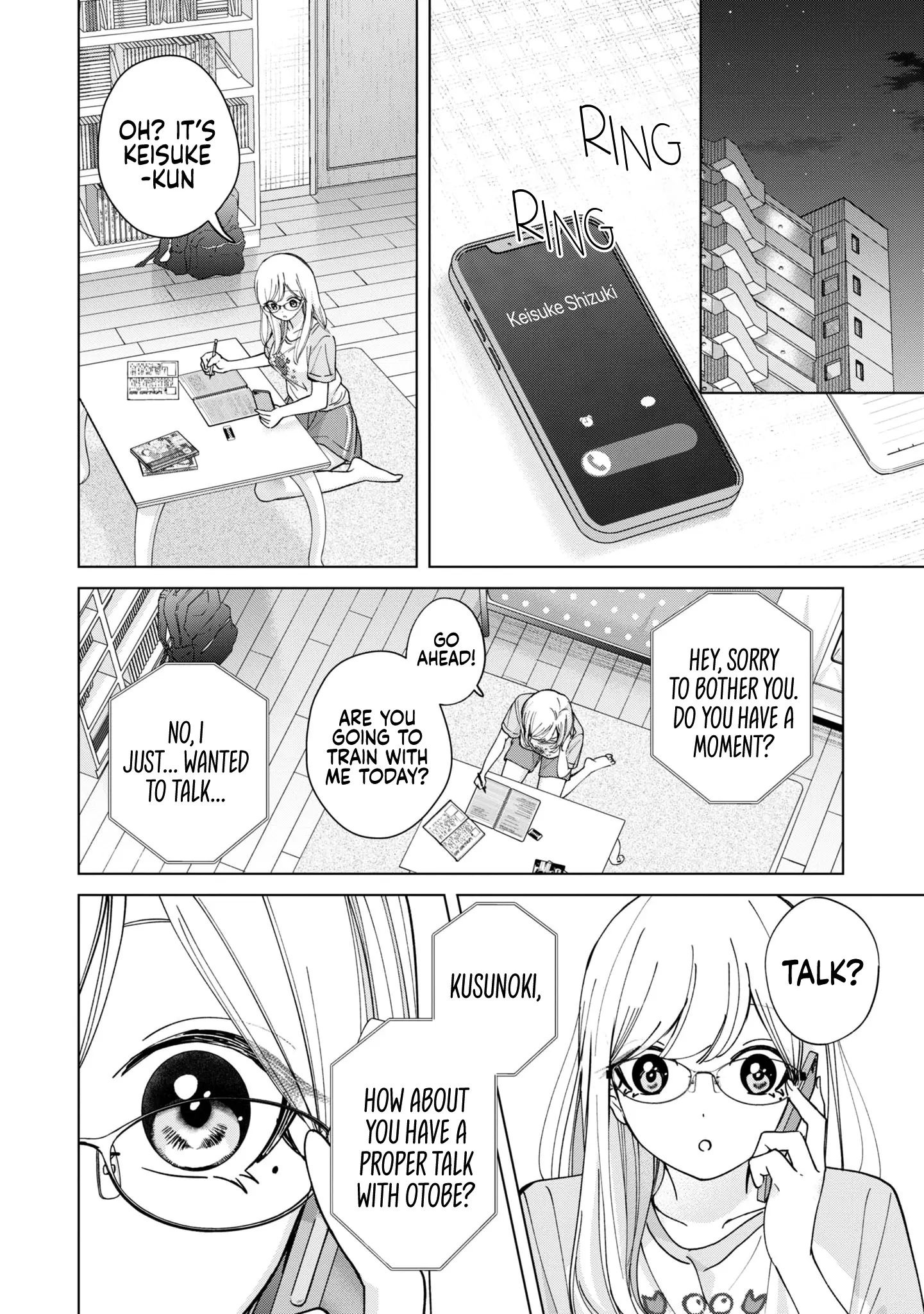 Kusunoki-San Failed To Debut In High School - Chapter 19: And At That Moment I Fell For My Lady