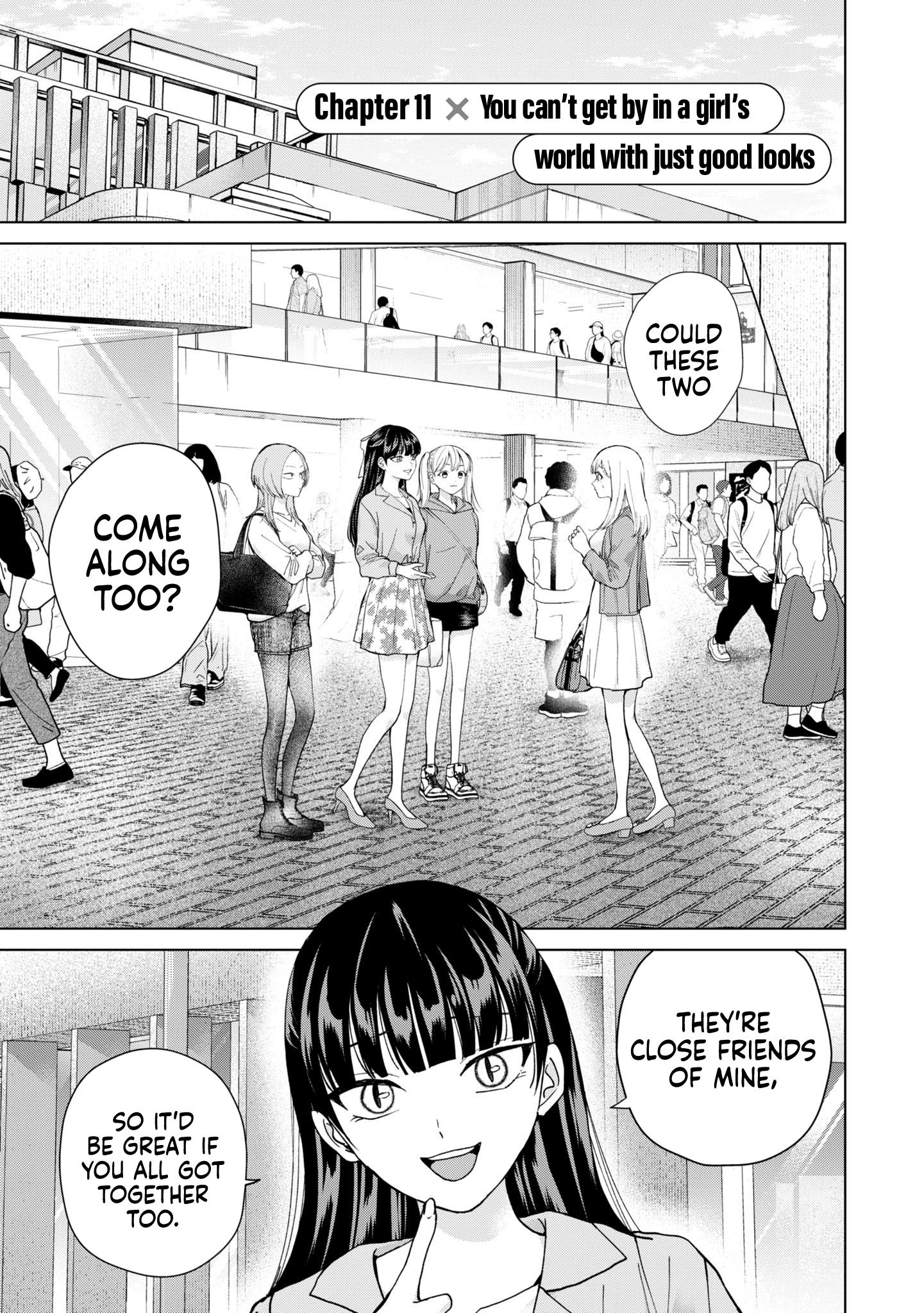 Kusunoki-San Failed To Debut In High School - Chapter 11: You Can't Get By In A Girl's World With Just Good Looks