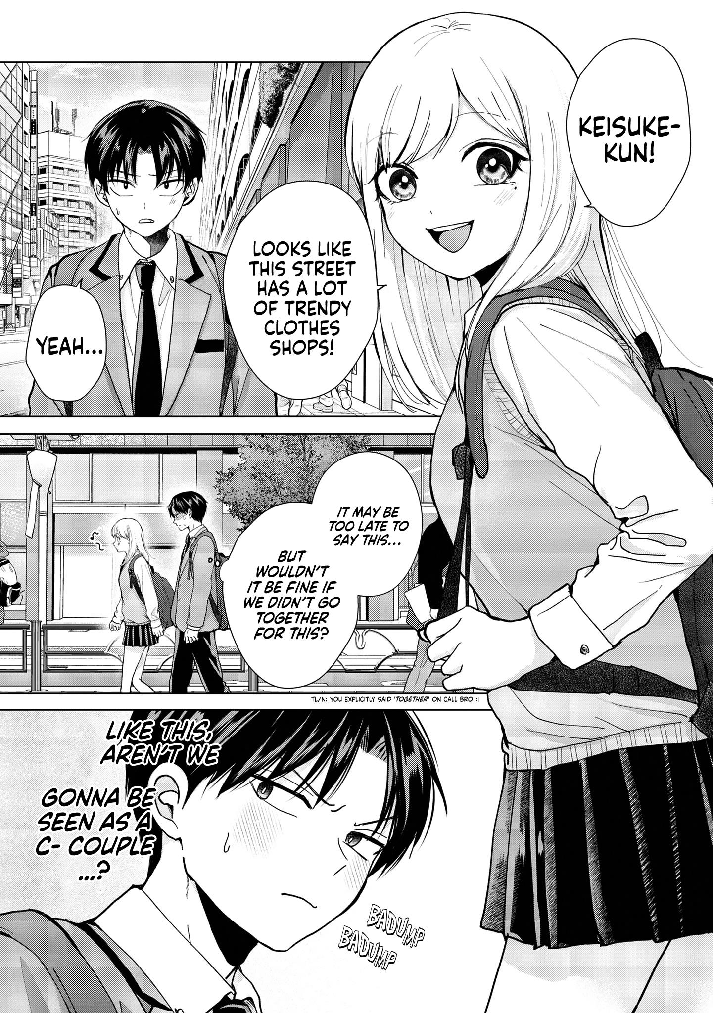 Kusunoki-San Failed To Debut In High School - Chapter 10: Like This, Aren't We Gonna Be Seen As A Couple?