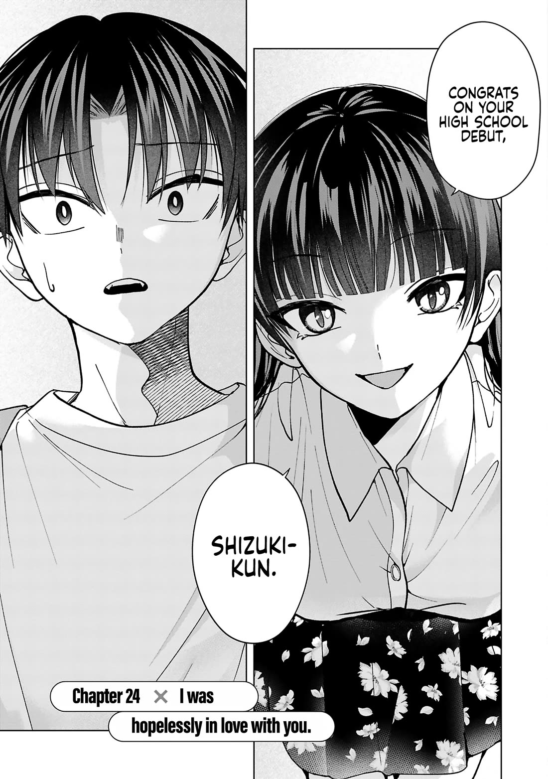 Kusunoki-San Failed To Debut In High School - Chapter 24: I Was Hopelessly In Love With You