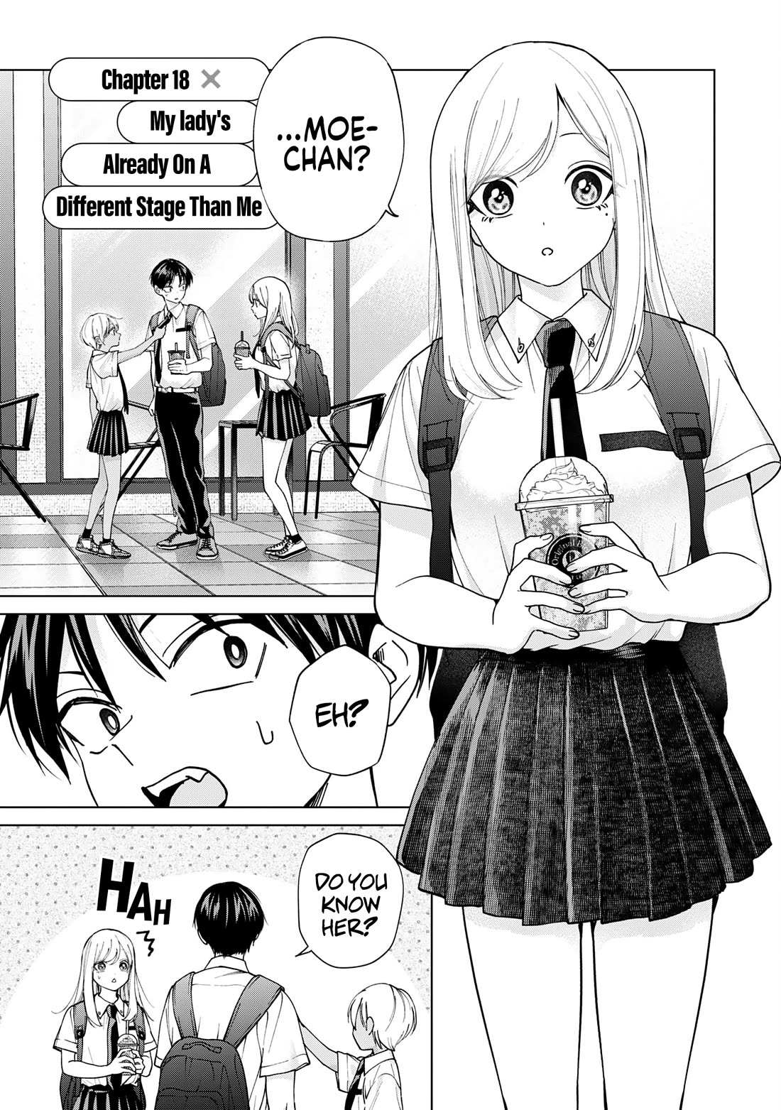 Kusunoki-San Failed To Debut In High School - Chapter 18: My Lady's Already On A Different Stage Than Me