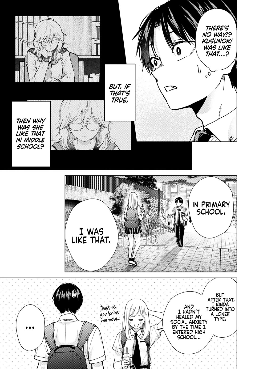 Kusunoki-San Failed To Debut In High School - Chapter 18: My Lady's Already On A Different Stage Than Me