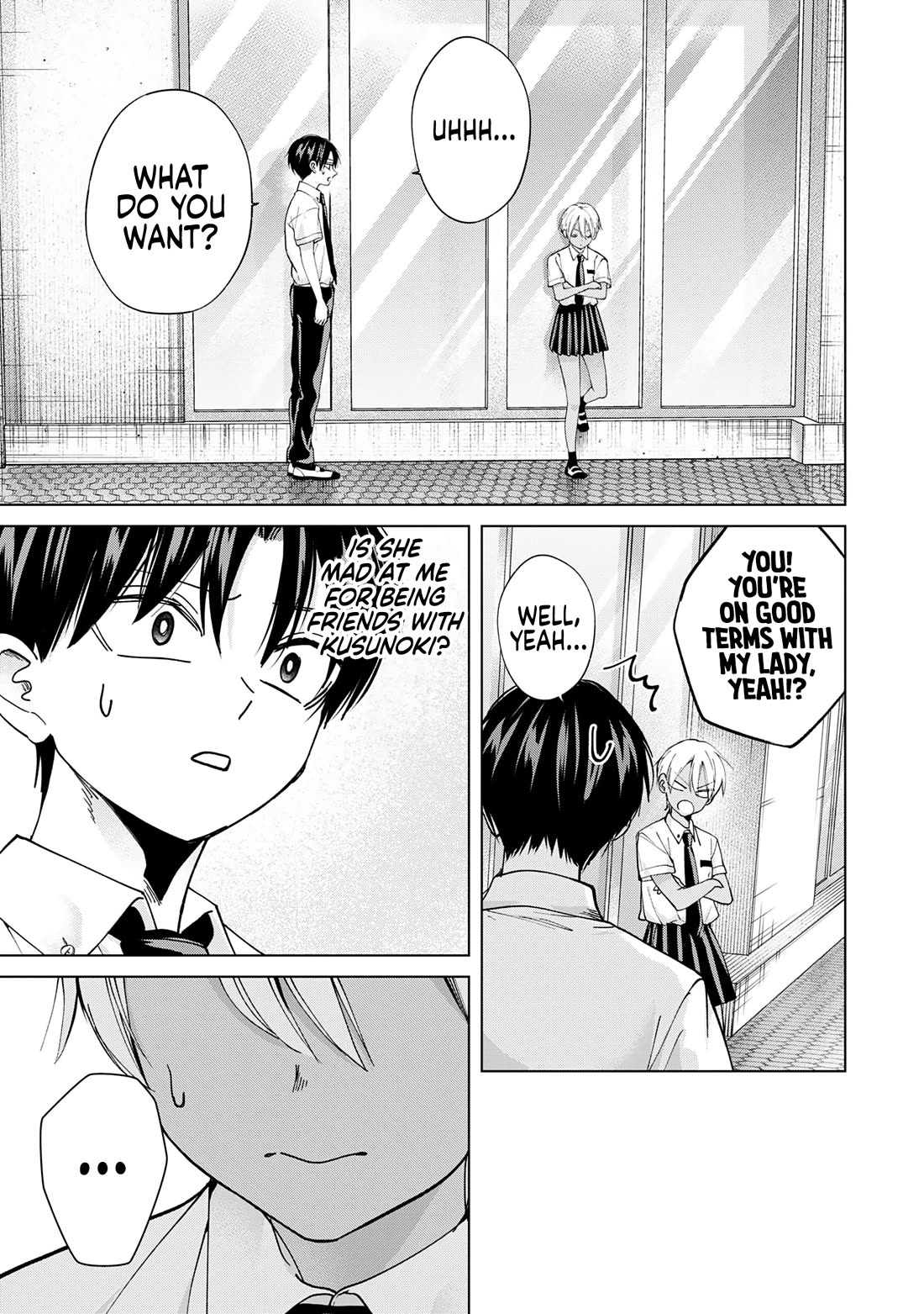 Kusunoki-San Failed To Debut In High School - Chapter 18: My Lady's Already On A Different Stage Than Me