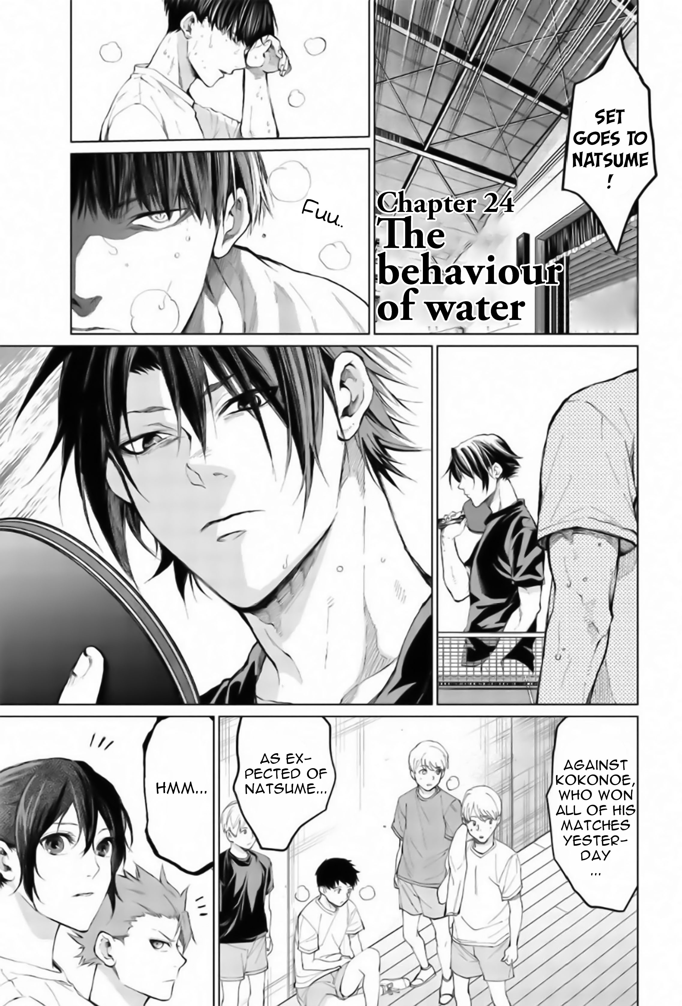 Aoiro Ping Pong - Chapter 24: The Behaviour Of Water