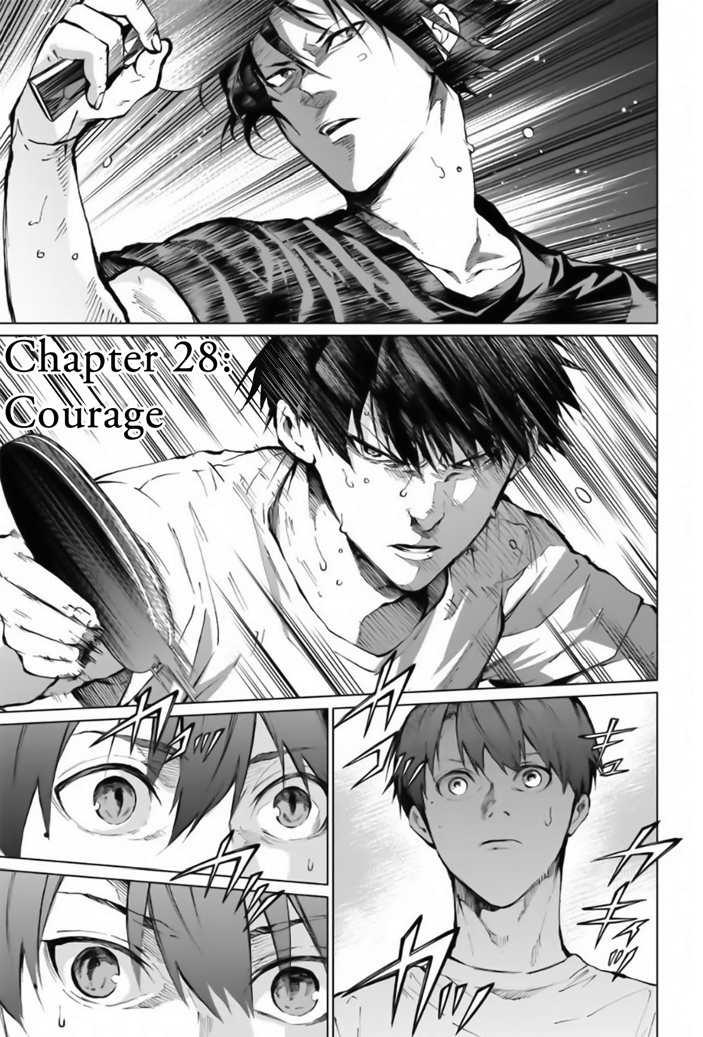 Aoiro Ping Pong - Chapter 28: Courage