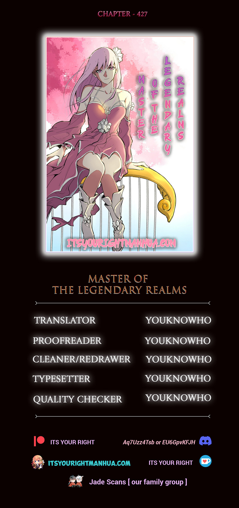 Master Of Legendary Realms - Chapter 427