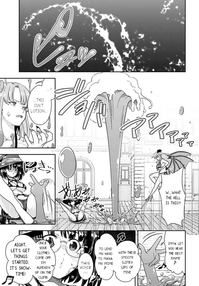 Mahoutsukai Mana To H No Tobira - Vol.1 Chapter 4: Exhibitionist Succubus Vs Exhibitionist  Witch