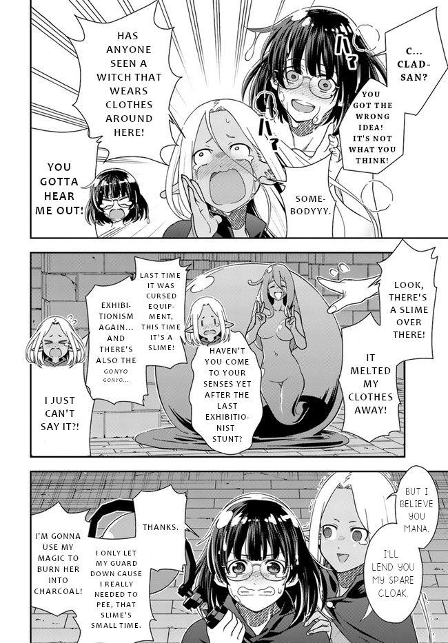 Mahoutsukai Mana To H No Tobira - Vol.1 Chapter 2: Cloth Melting Slime Vs Exhibitionist Witch