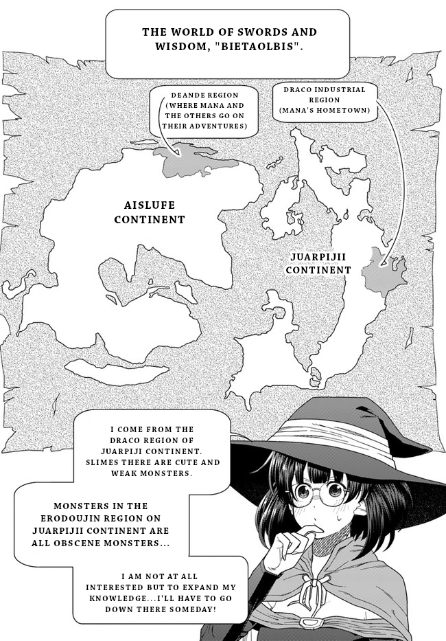 Mahoutsukai Mana To H No Tobira - Vol.1 Chapter 2: Cloth Melting Slime Vs Exhibitionist Witch