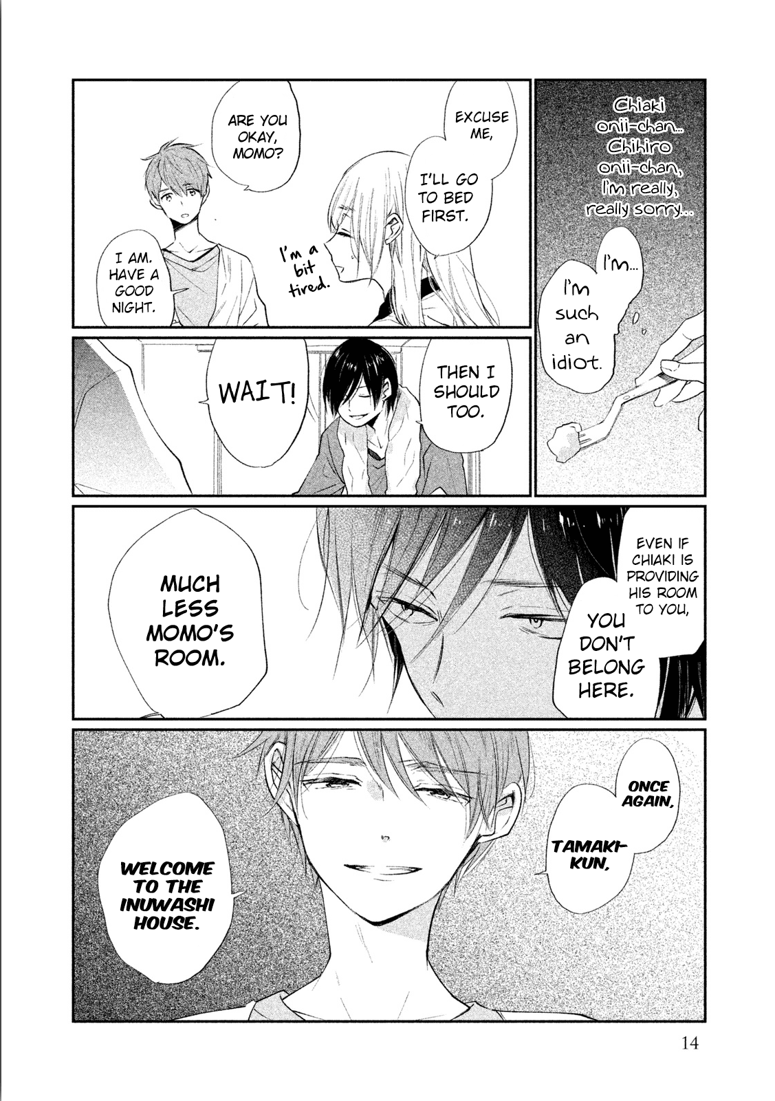 Inuwashi Momo Wa Yuruganai - Chapter 5: Fissure