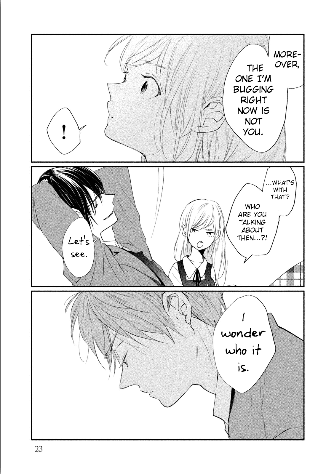 Inuwashi Momo Wa Yuruganai - Chapter 5: Fissure