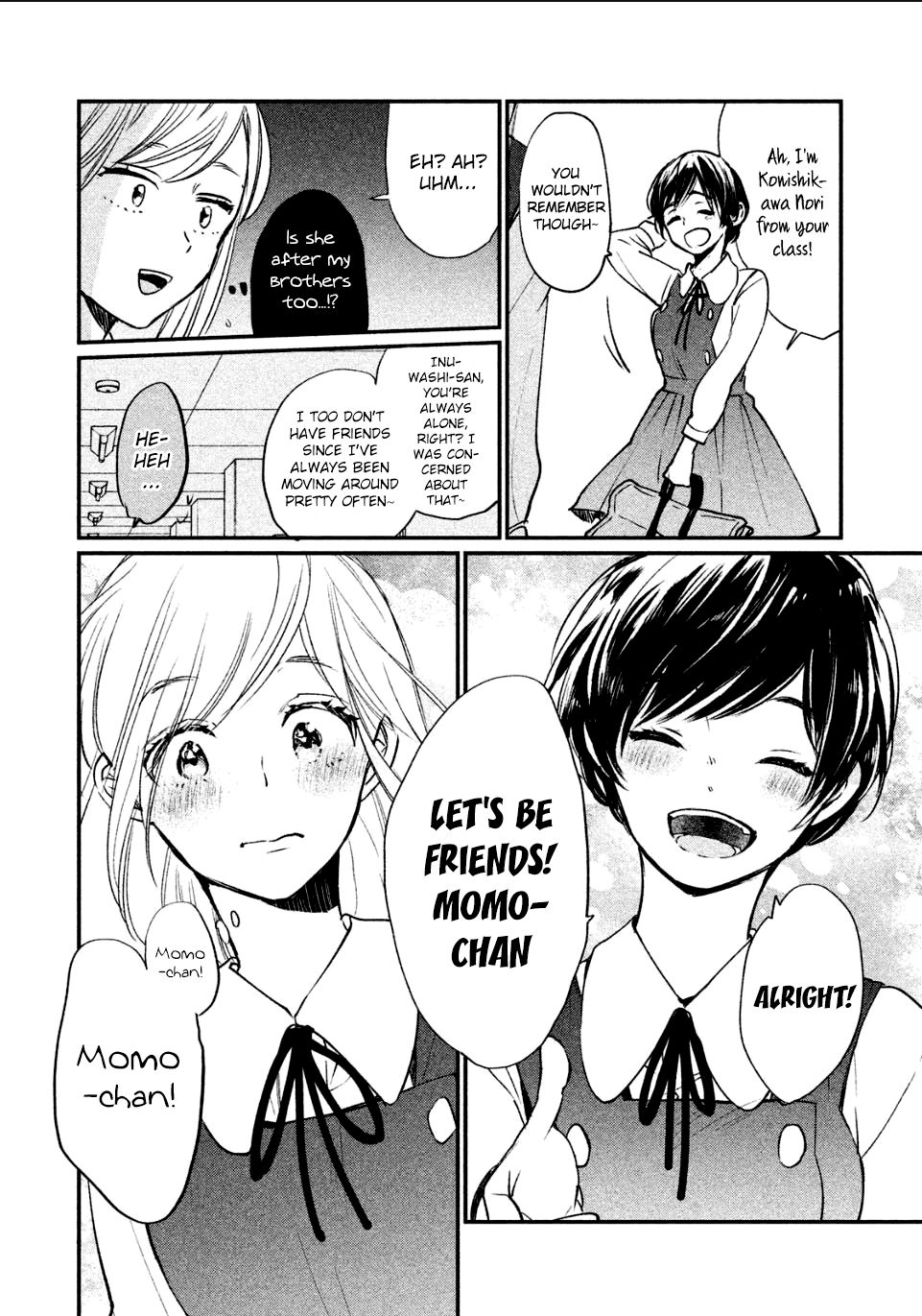 Inuwashi Momo Wa Yuruganai - Chapter 3