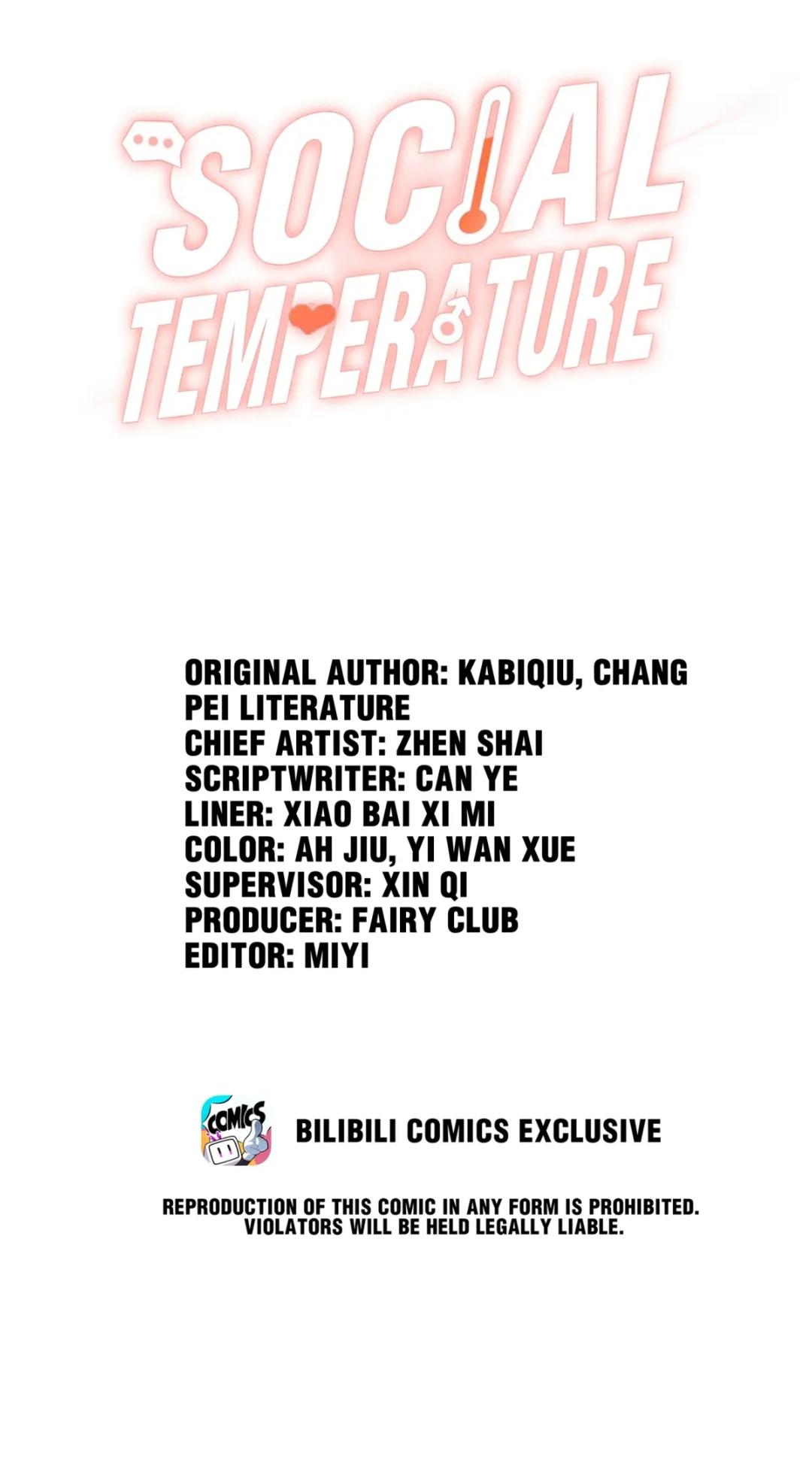 Social Temperature - Chapter 70