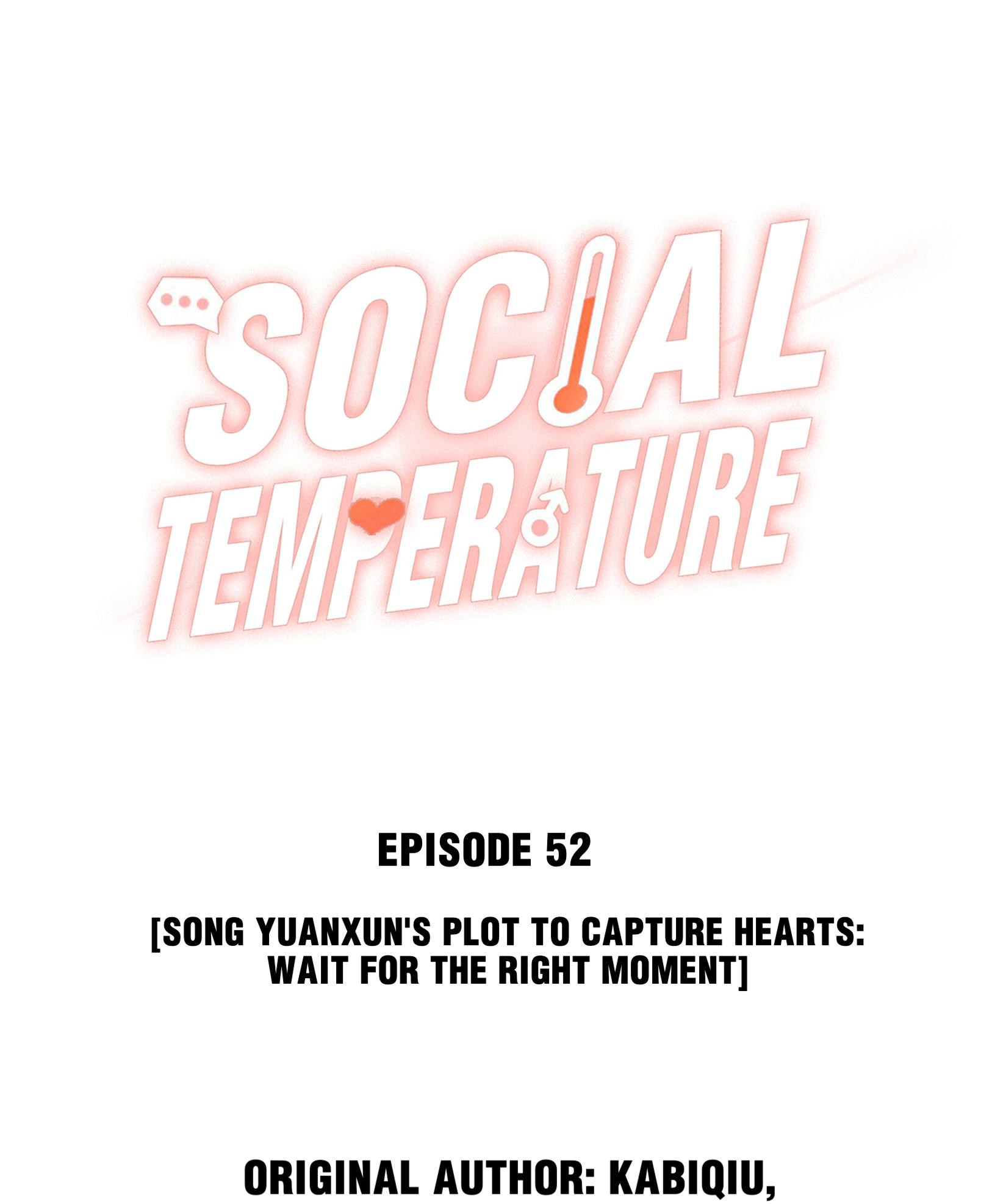 Social Temperature - Chapter 62: Song Yuanxun's Plot To Capture Hearts: Wait For The Right Moment