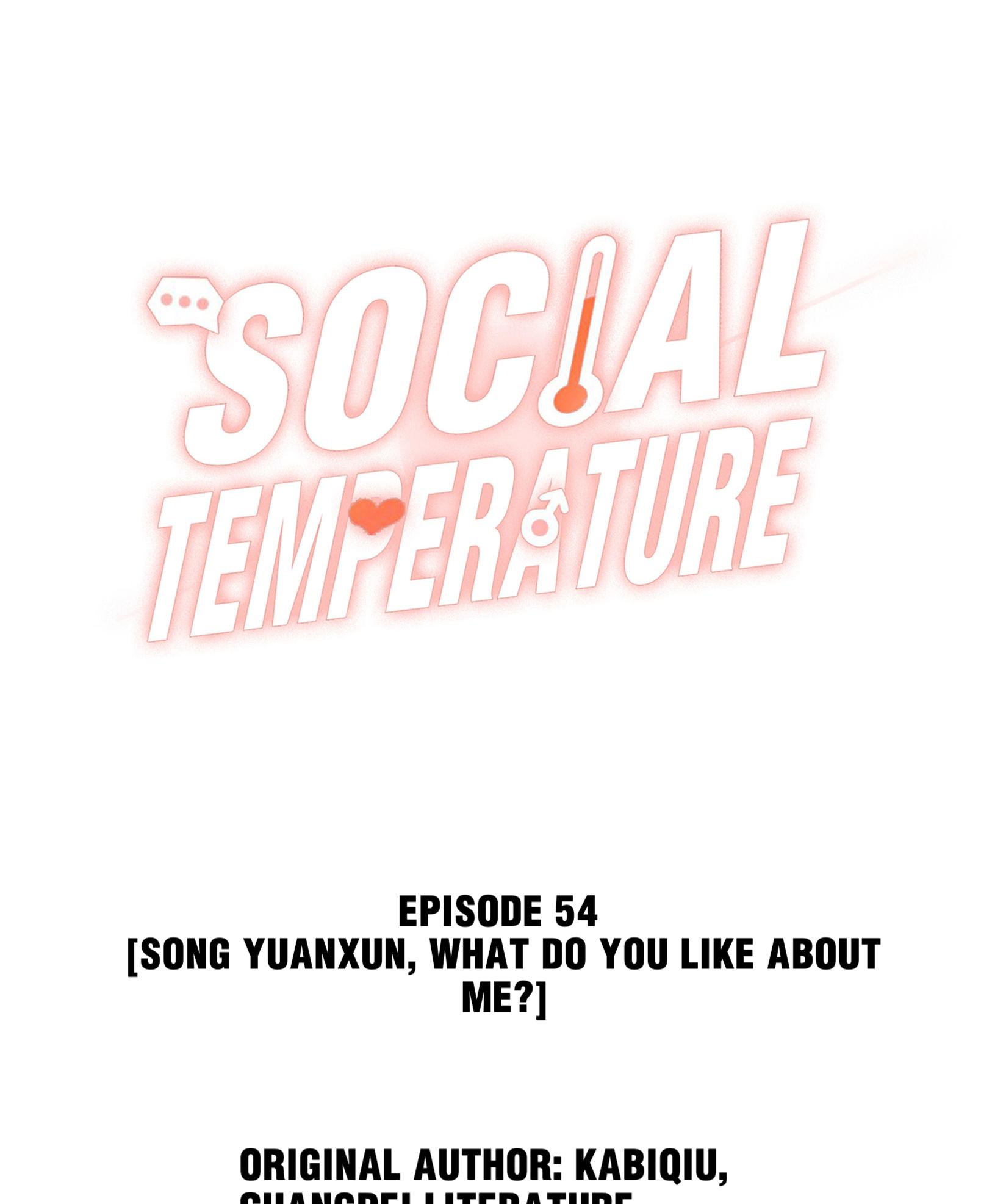 Social Temperature - Chapter 64: Song Yuanxun, What Do You Like About Me?