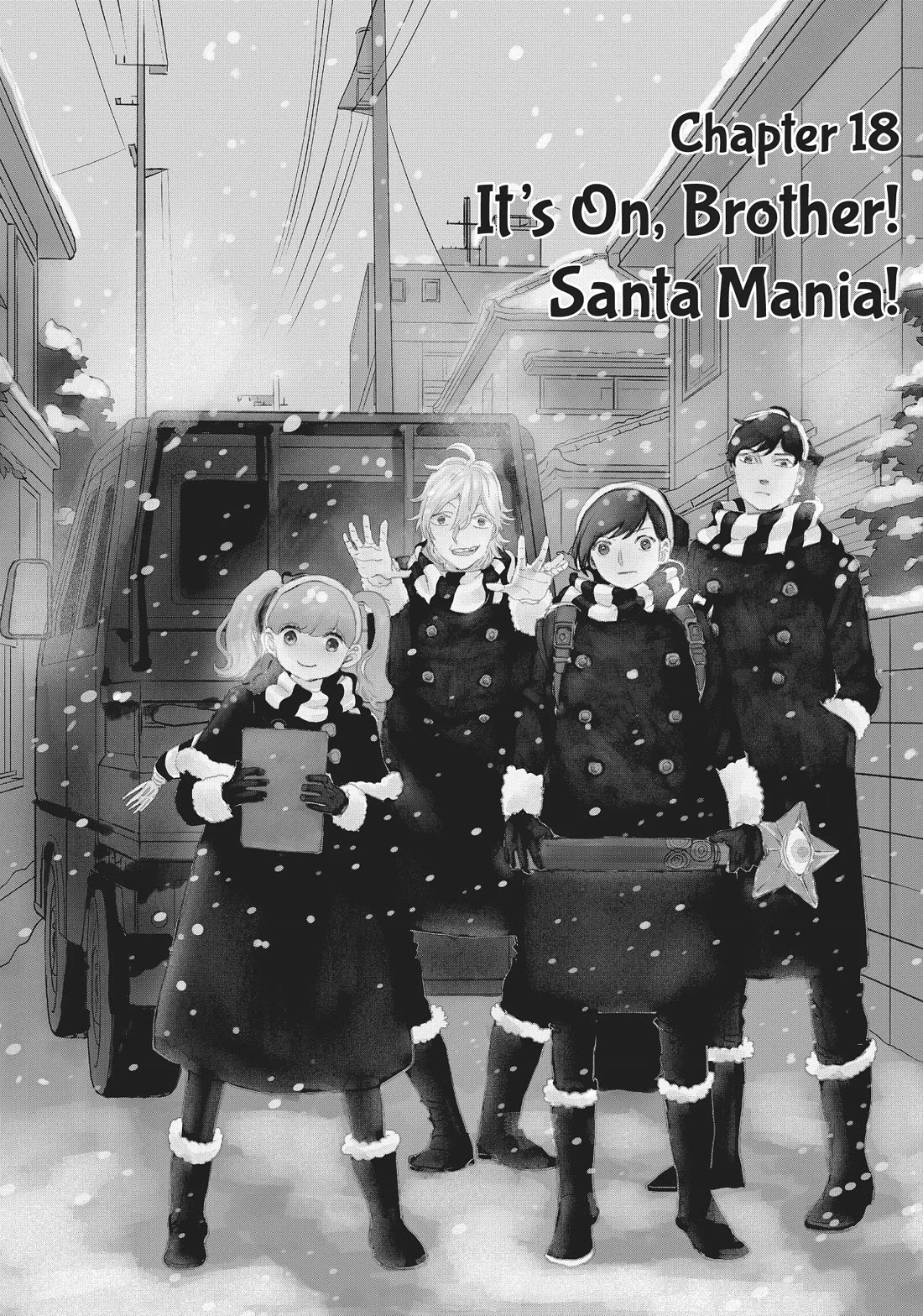 Black Night Parade - Chapter 18: It's On, Brother! Santa Mania!