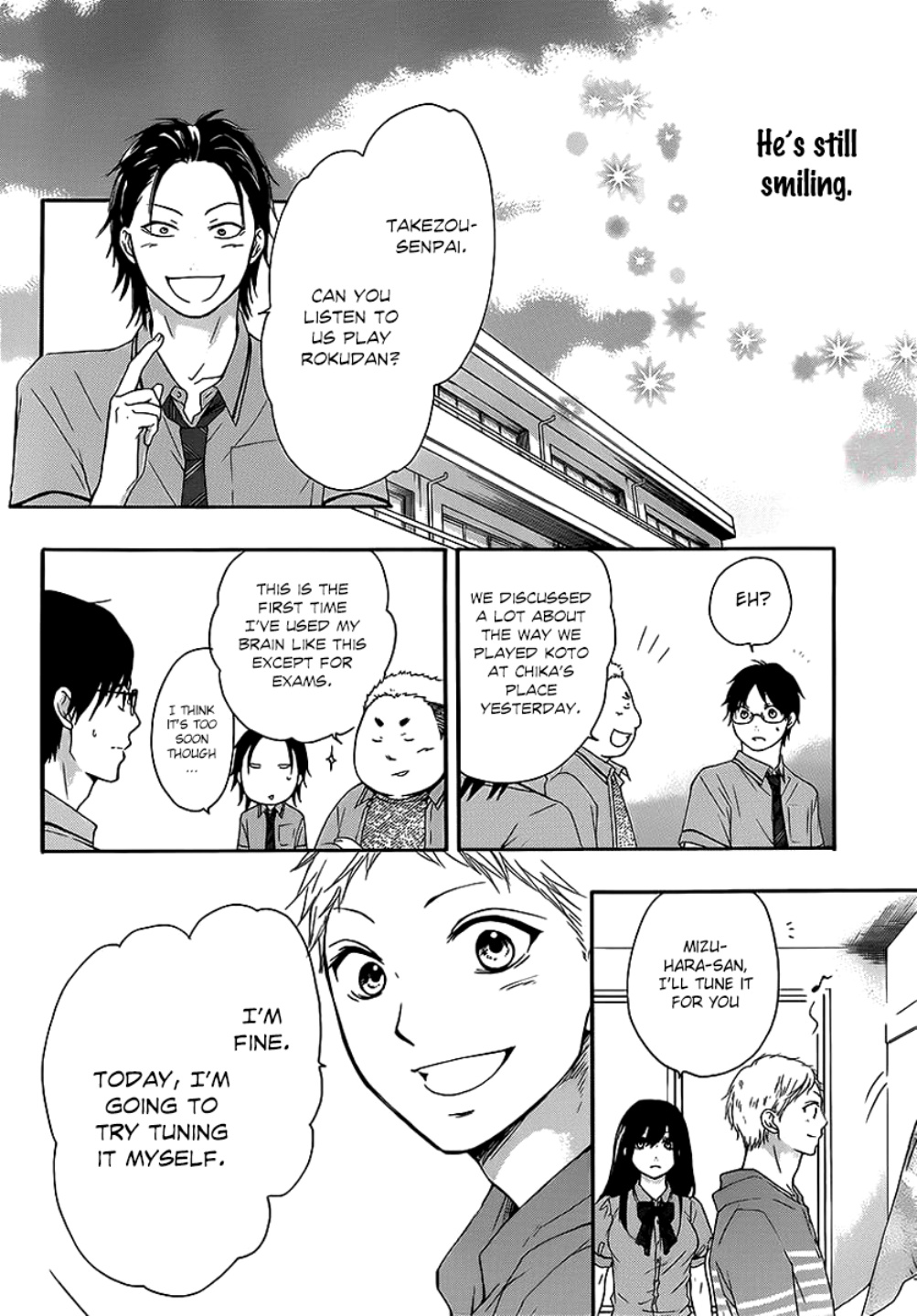 Kono Oto Tomare! - Chapter 14: Milestone