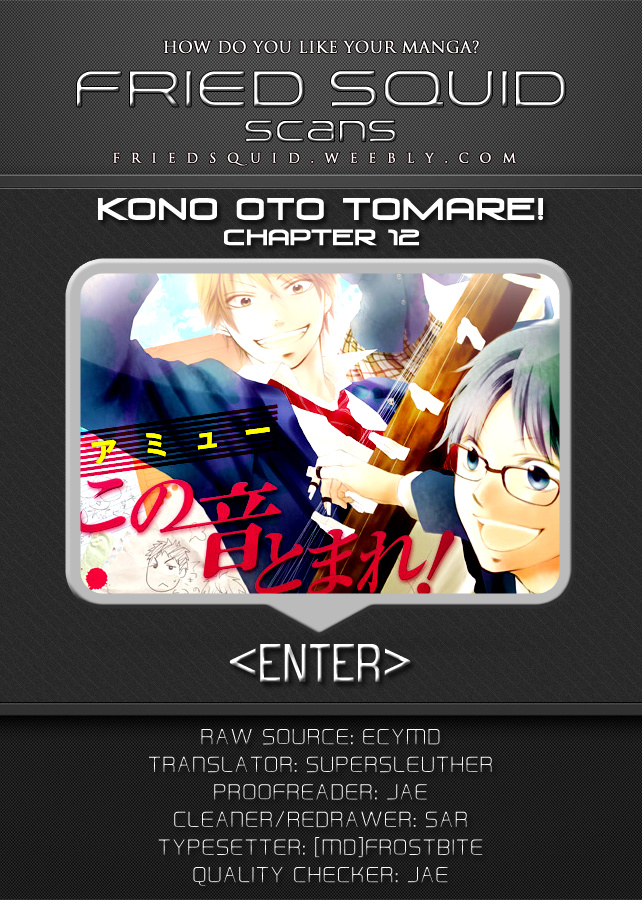 Kono Oto Tomare! - Chapter 12: The Real Reason