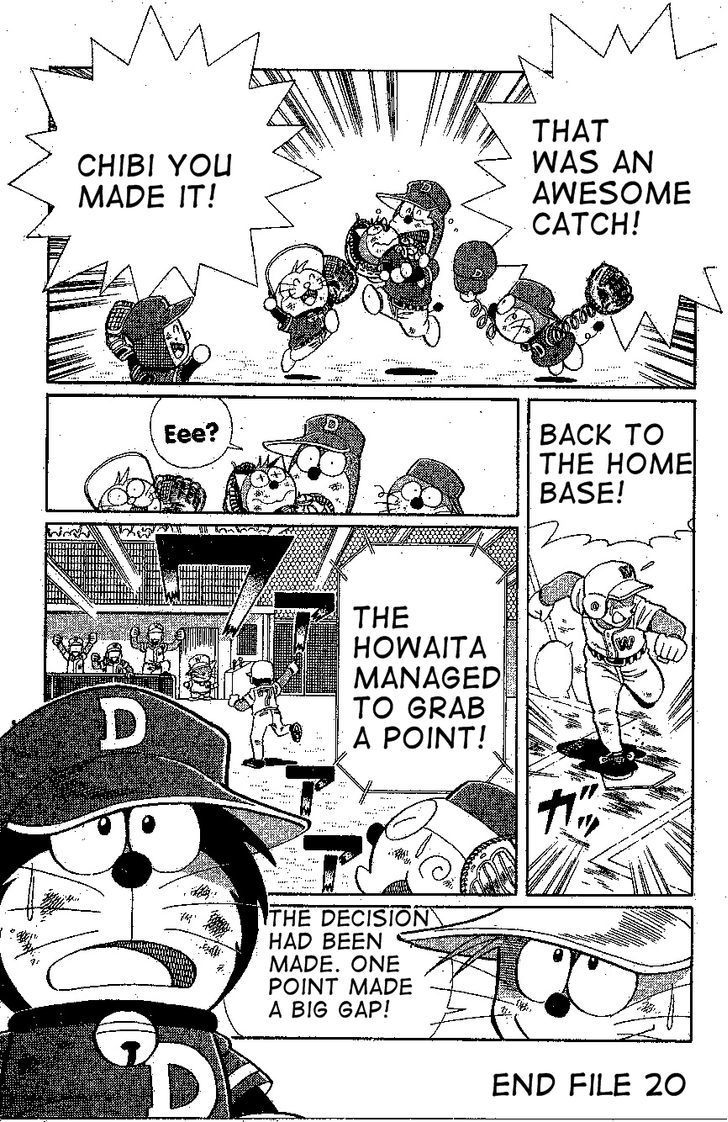 Dorabase: Doraemon Chouyakyuu Gaiden - Vol.3 Chapter 20 : Chibi's Performance