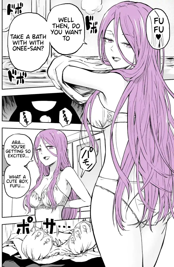 Taking A Bath With A Sexy Onee-San And Then, ♥♥♥ - Chapter: Oneshot