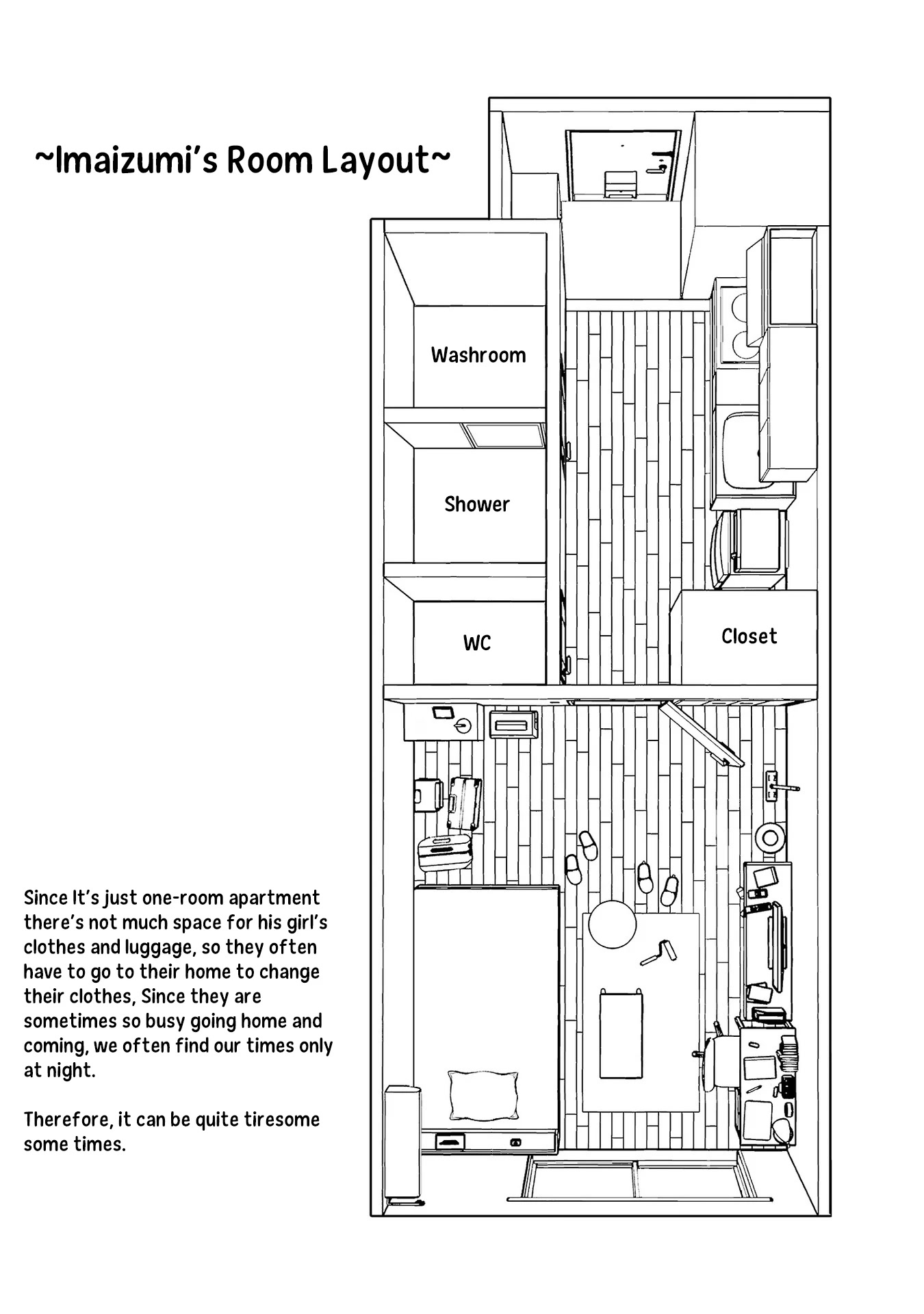 Imaizumin's House Is A Place For Gals To Gather - Chapter 5.5: Volume Extra