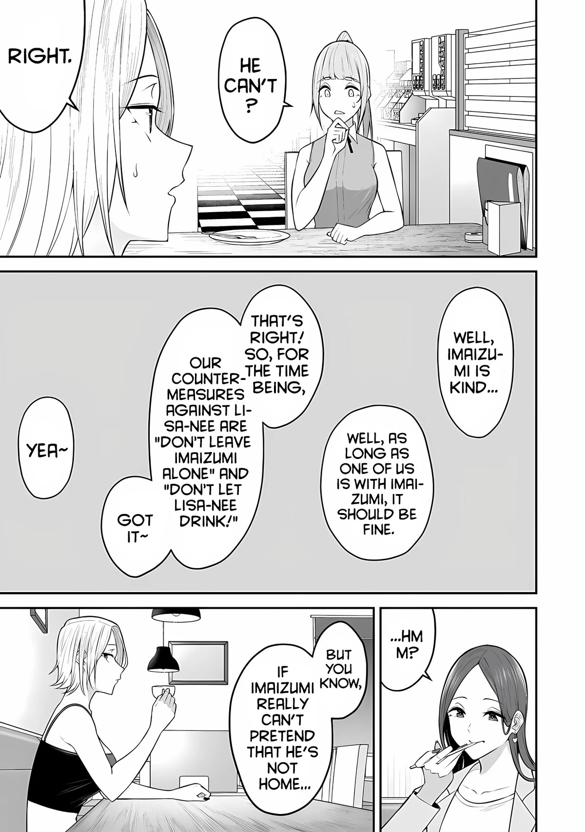 Imaizumin's House Is A Place For Gals To Gather - Chapter 15