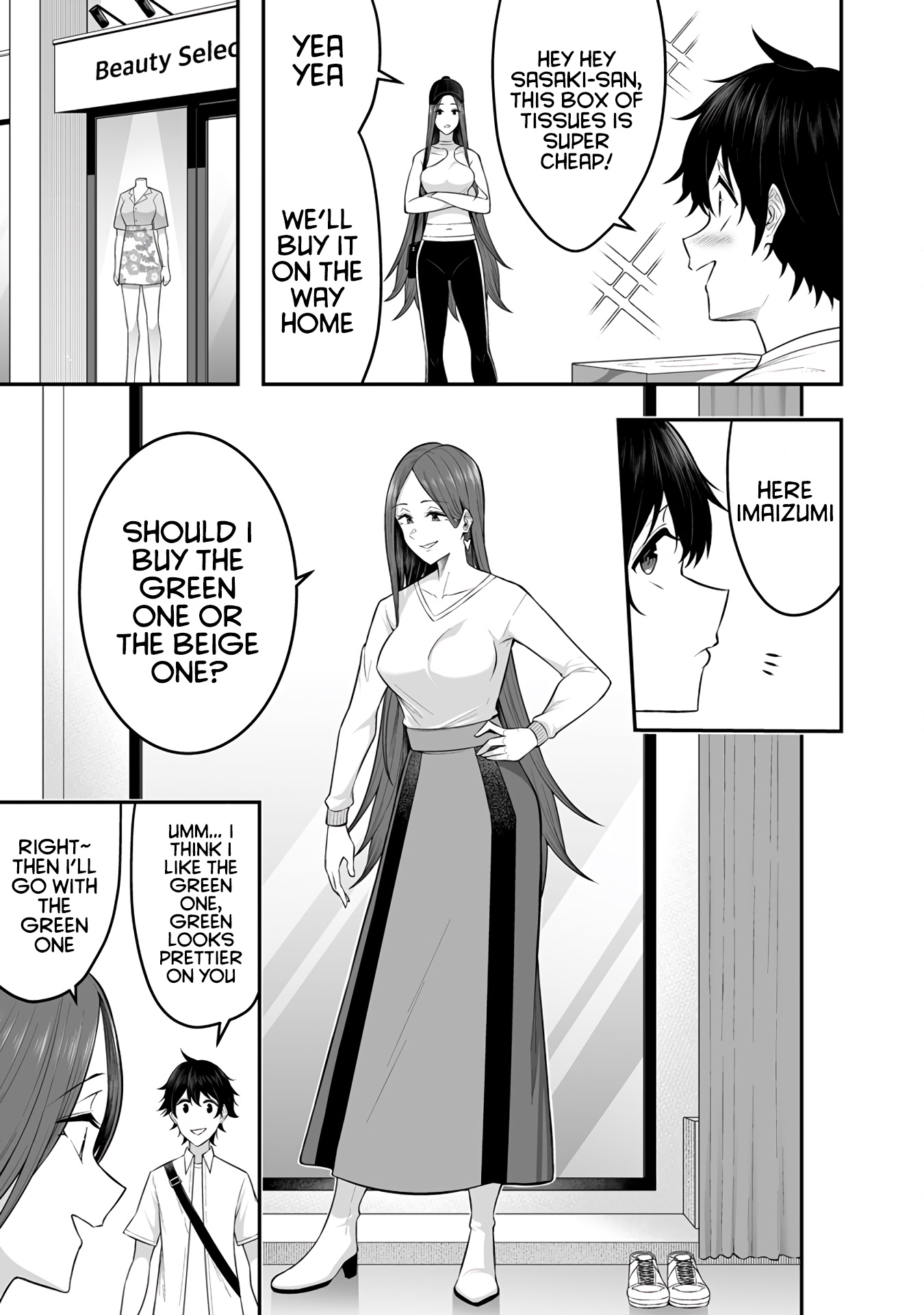 Imaizumin's House Is A Place For Gals To Gather - Chapter 3: Imaizumi-Kun And Sasaki-San