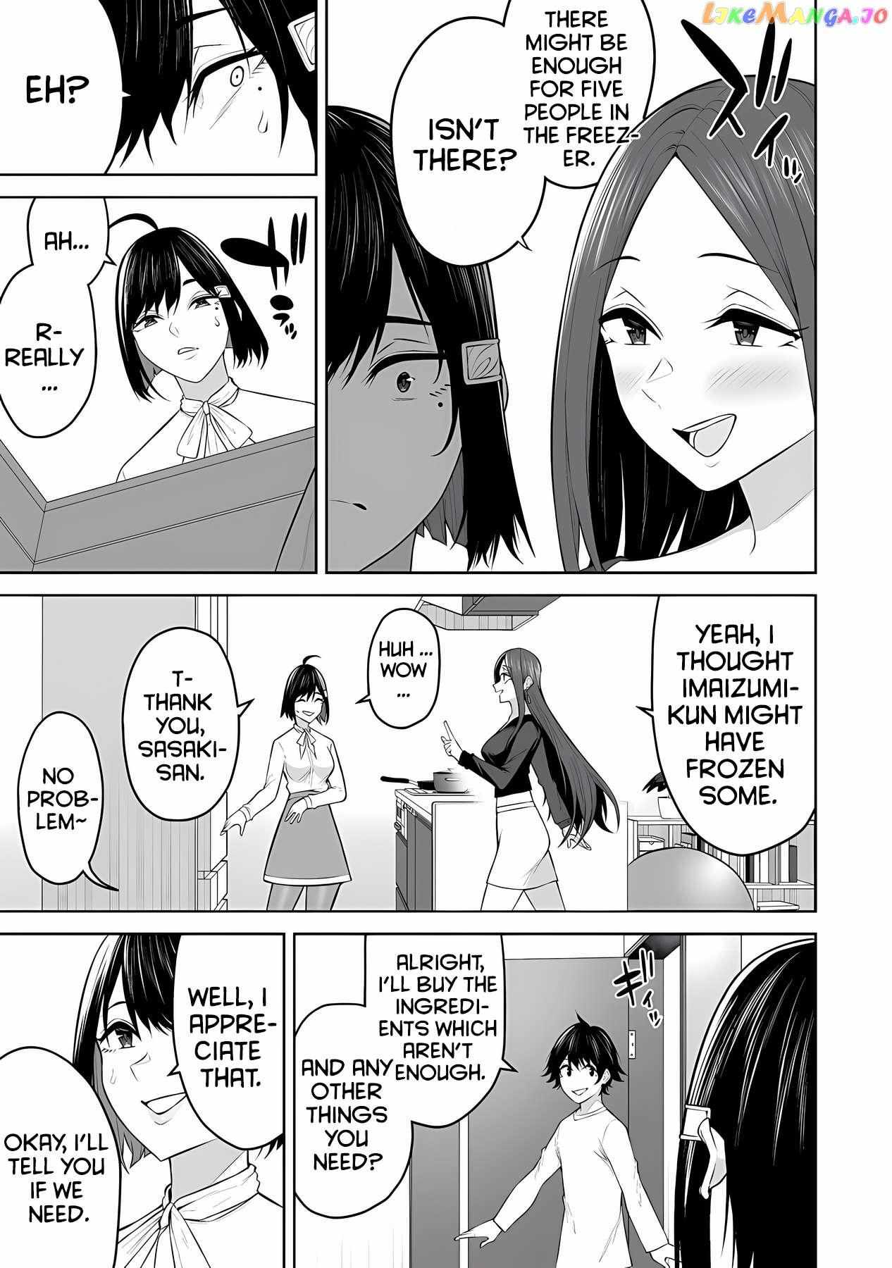 Imaizumin's House Is A Place For Gals To Gather - Chapter 21