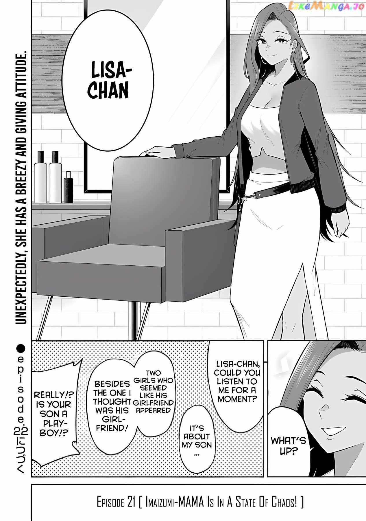 Imaizumin's House Is A Place For Gals To Gather - Chapter 21