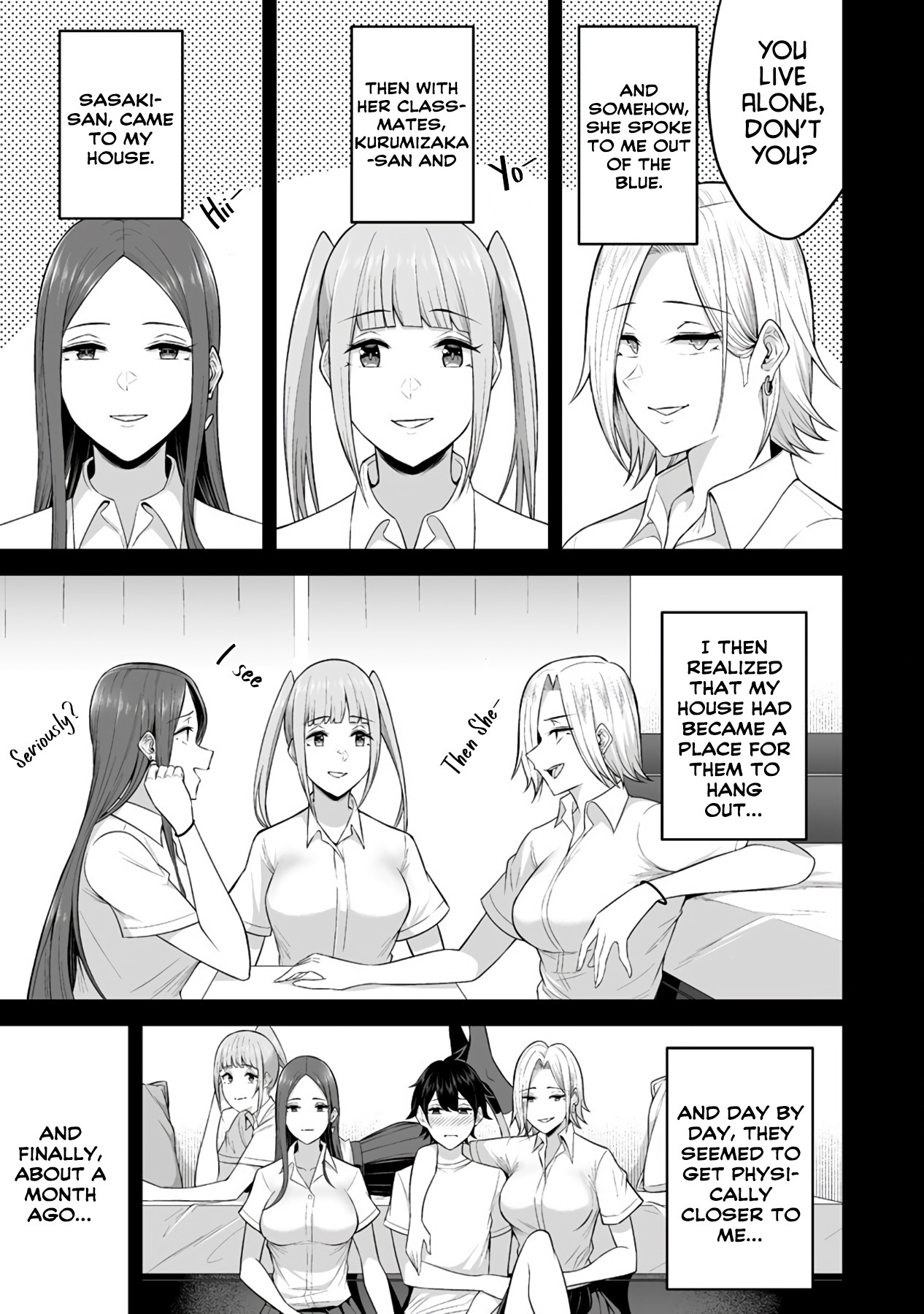 Imaizumin's House Is A Place For Gals To Gather - Chapter 1: Imaizumi And Hamasaki