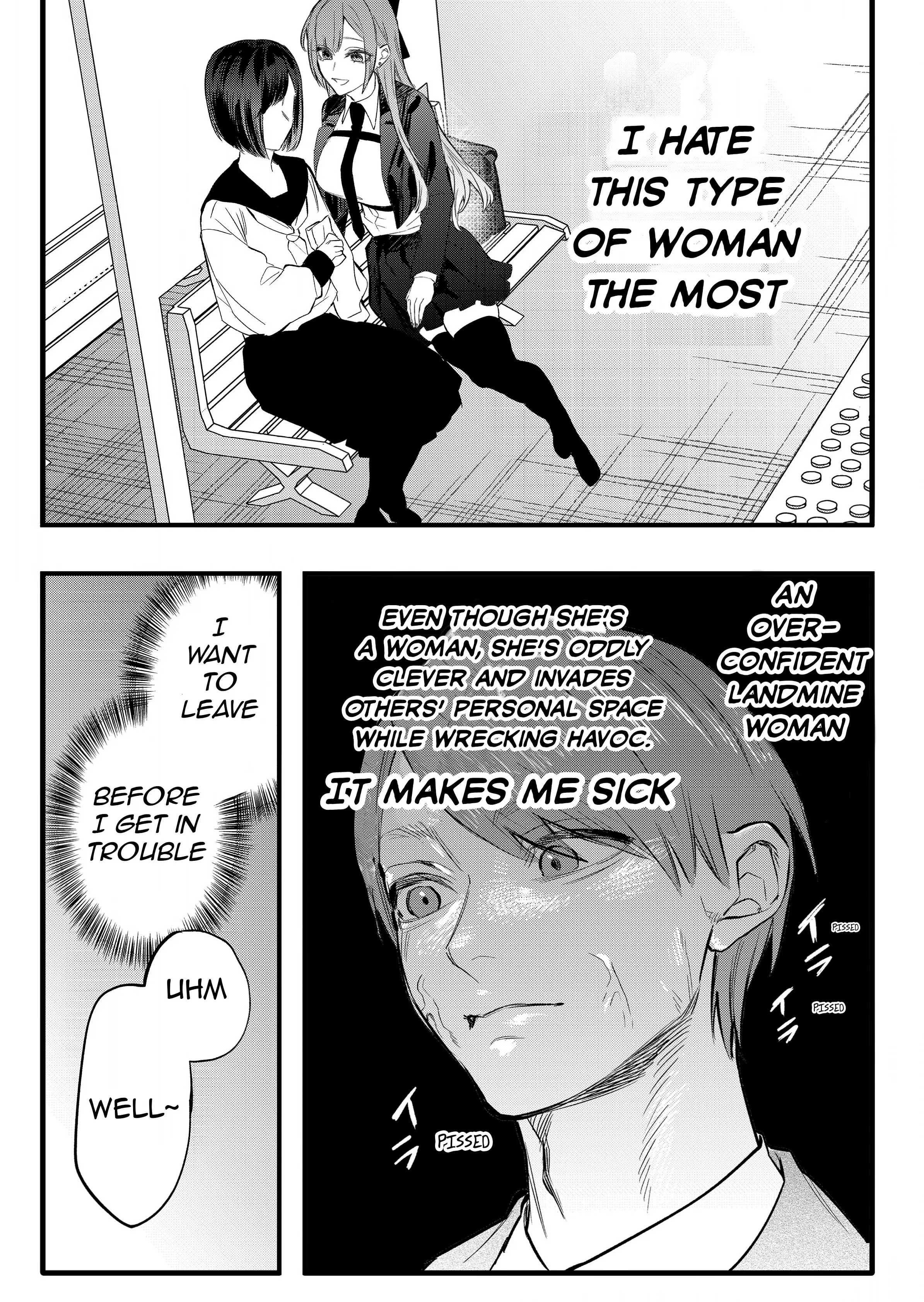 Lady In The Bad School - Vol.1 Chapter 2: Commuting To School By Train