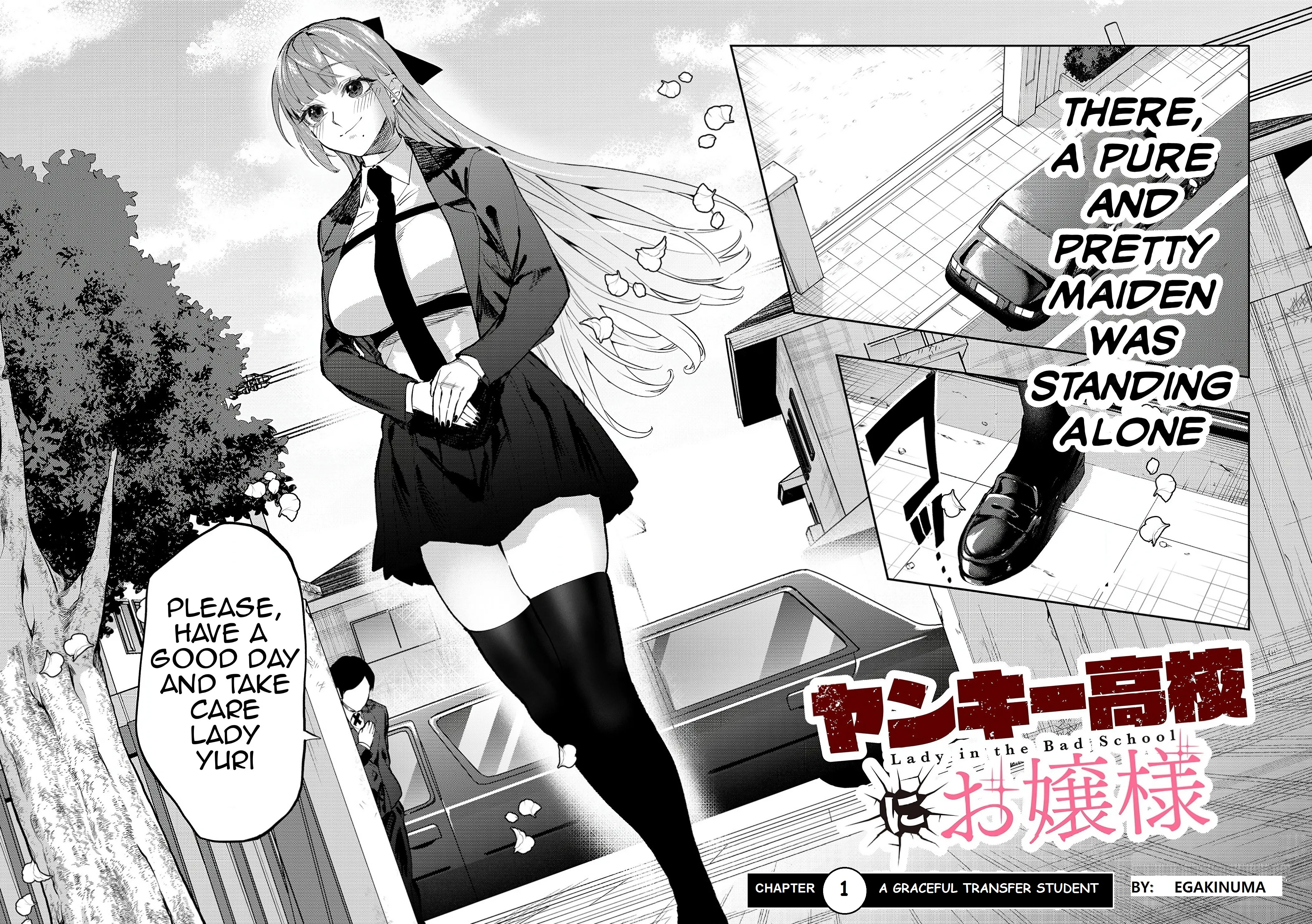 Lady In The Bad School - Vol.1 Chapter 1: A Graceful Transfer Student