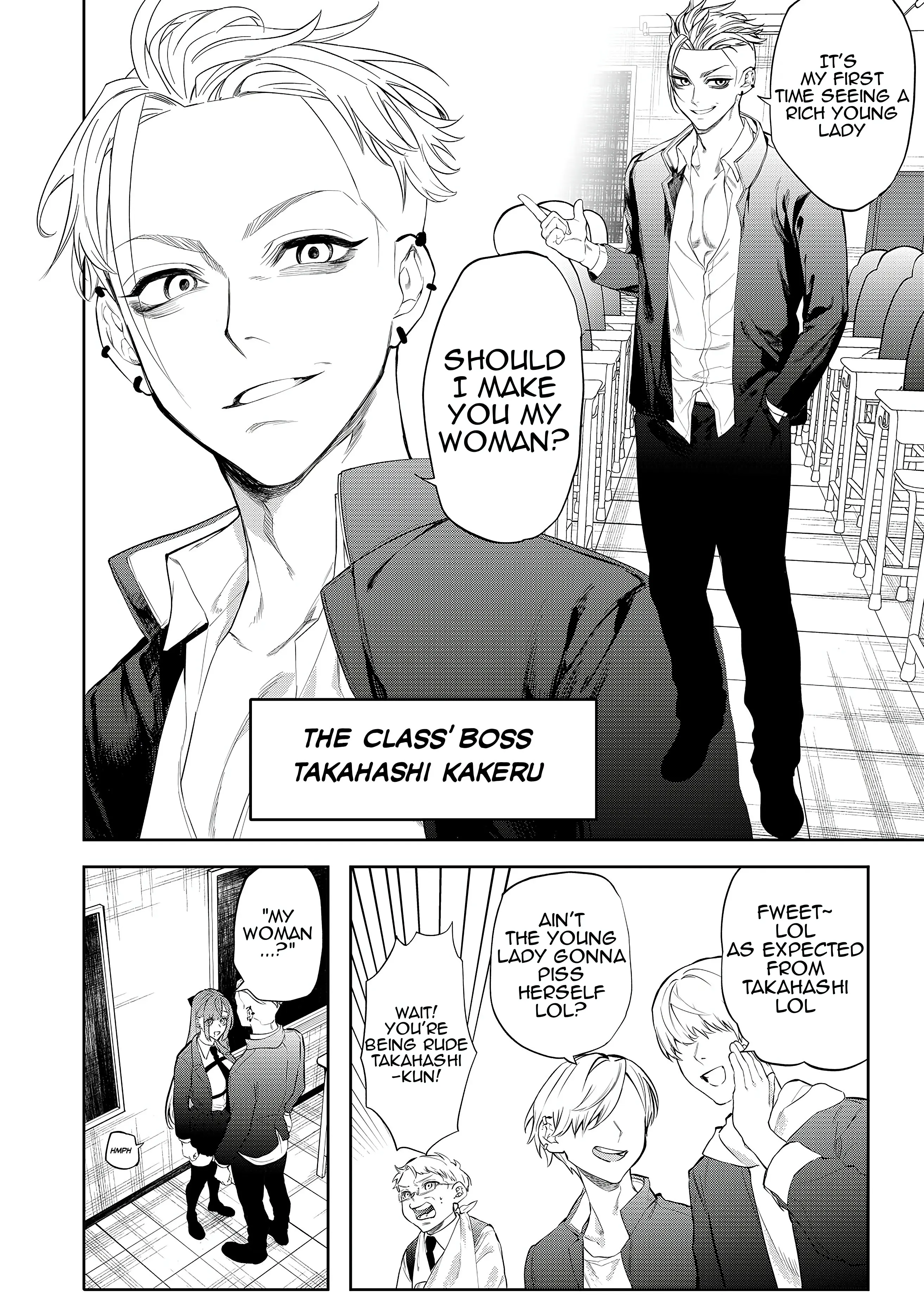 Lady In The Bad School - Vol.1 Chapter 1: A Graceful Transfer Student