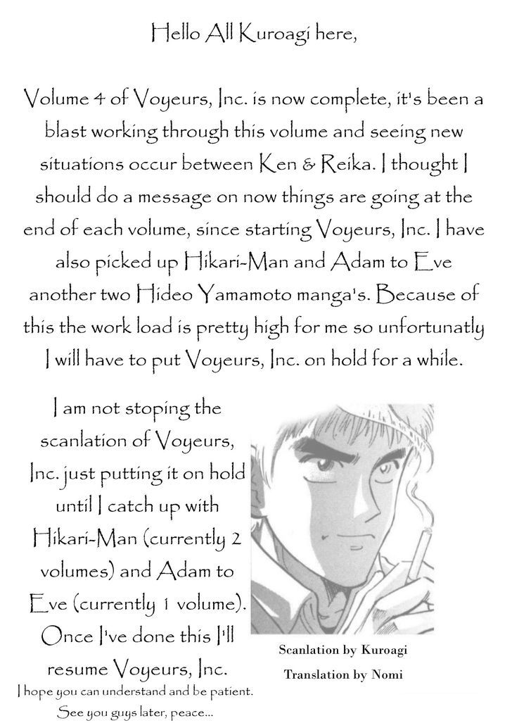 Voyeurs, Inc. - Vol.4 Chapter 40 : Message