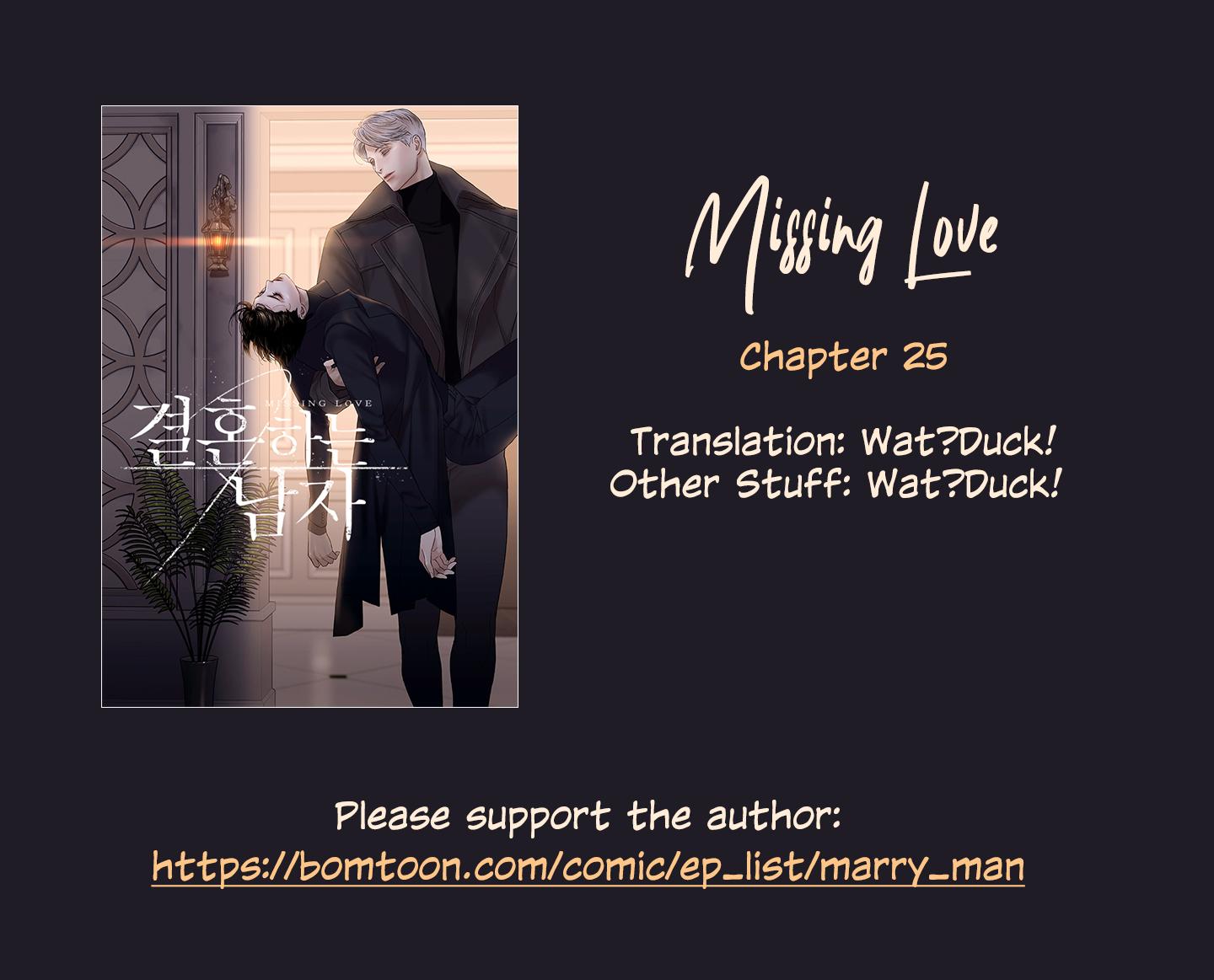 Missing Love: A Married Man - Chapter 25