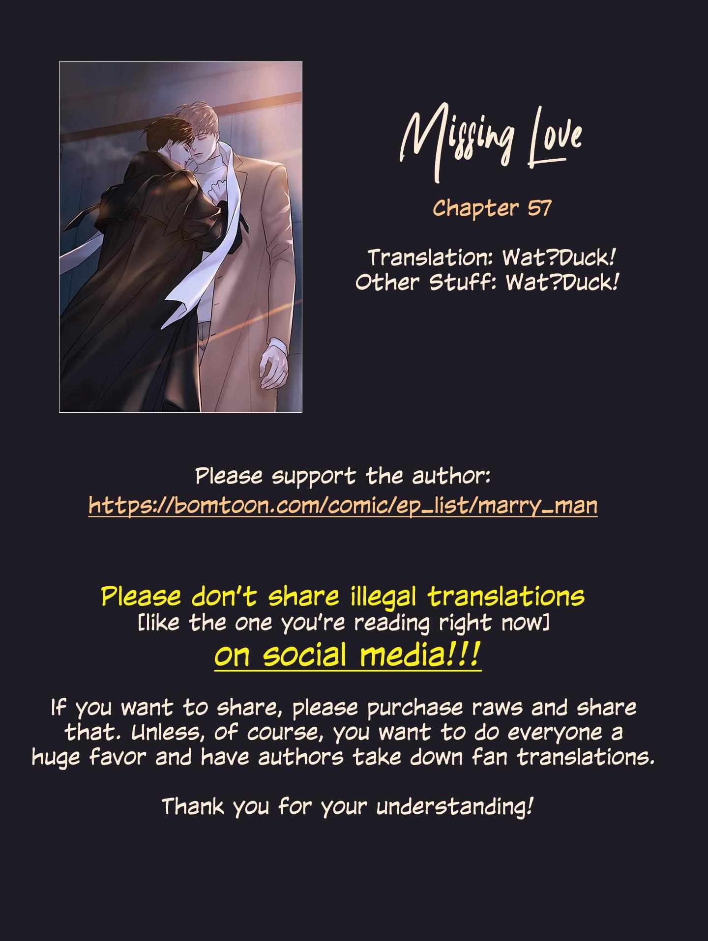 Missing Love: A Married Man - Chapter 57