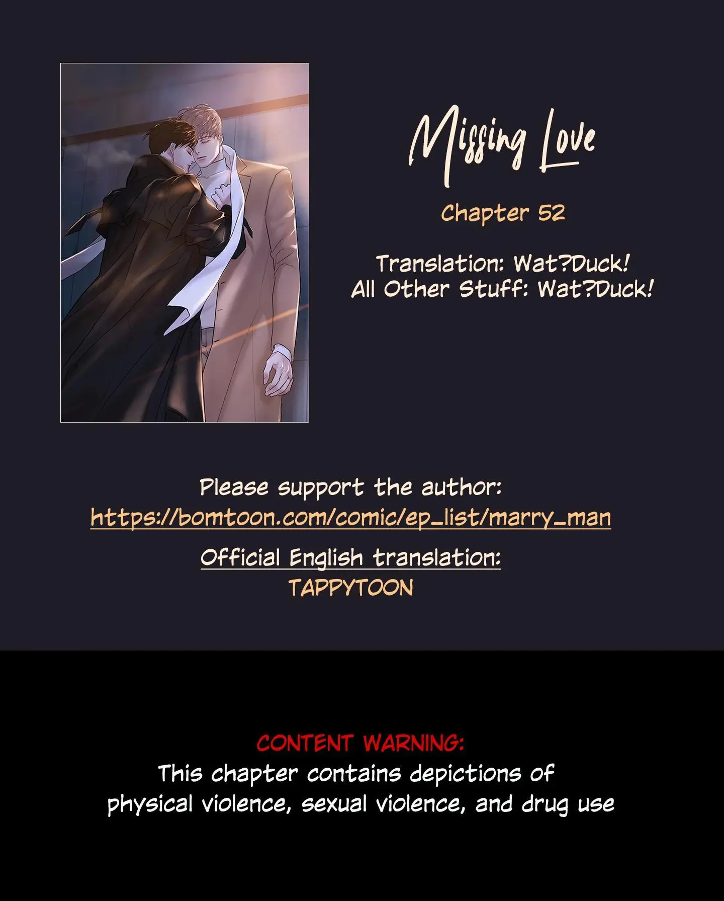 Missing Love: A Married Man - Vol.1  Chapter 52